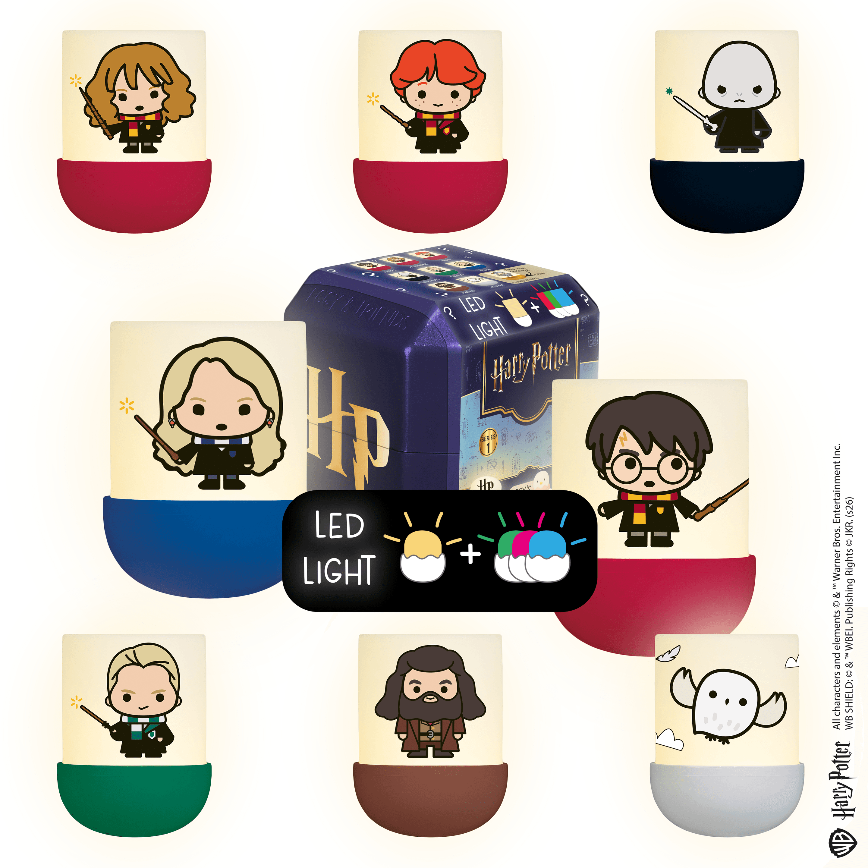 EGGY´S MYSTERY LIGHTS – Harry Potter Edition: Sammeln, Leuchten, Staunen! - Keine Auswahl möglich