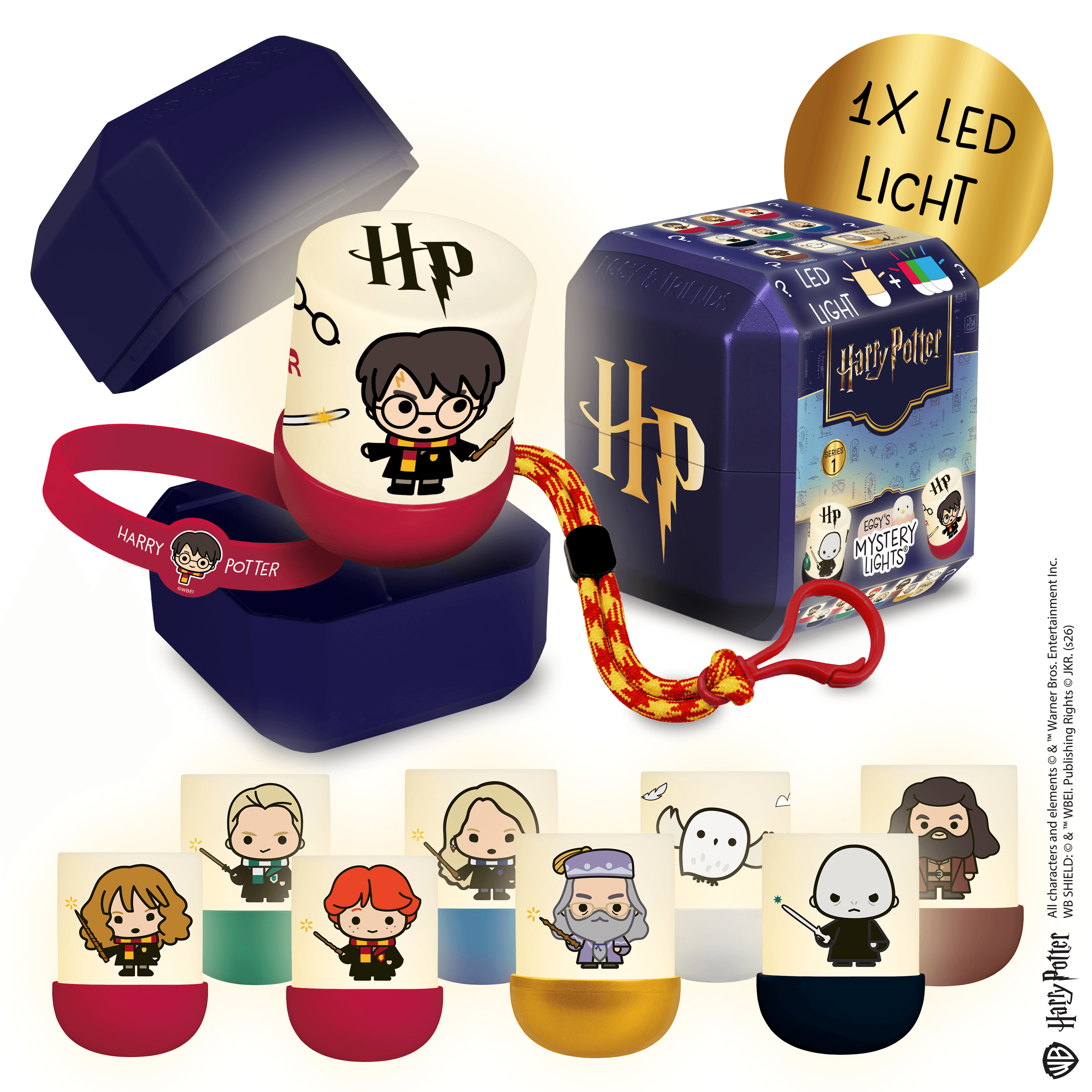 EGGY´S MYSTERY LIGHTS – Harry Potter Edition: Sammeln, Leuchten, Staunen! - Keine Auswahl möglich