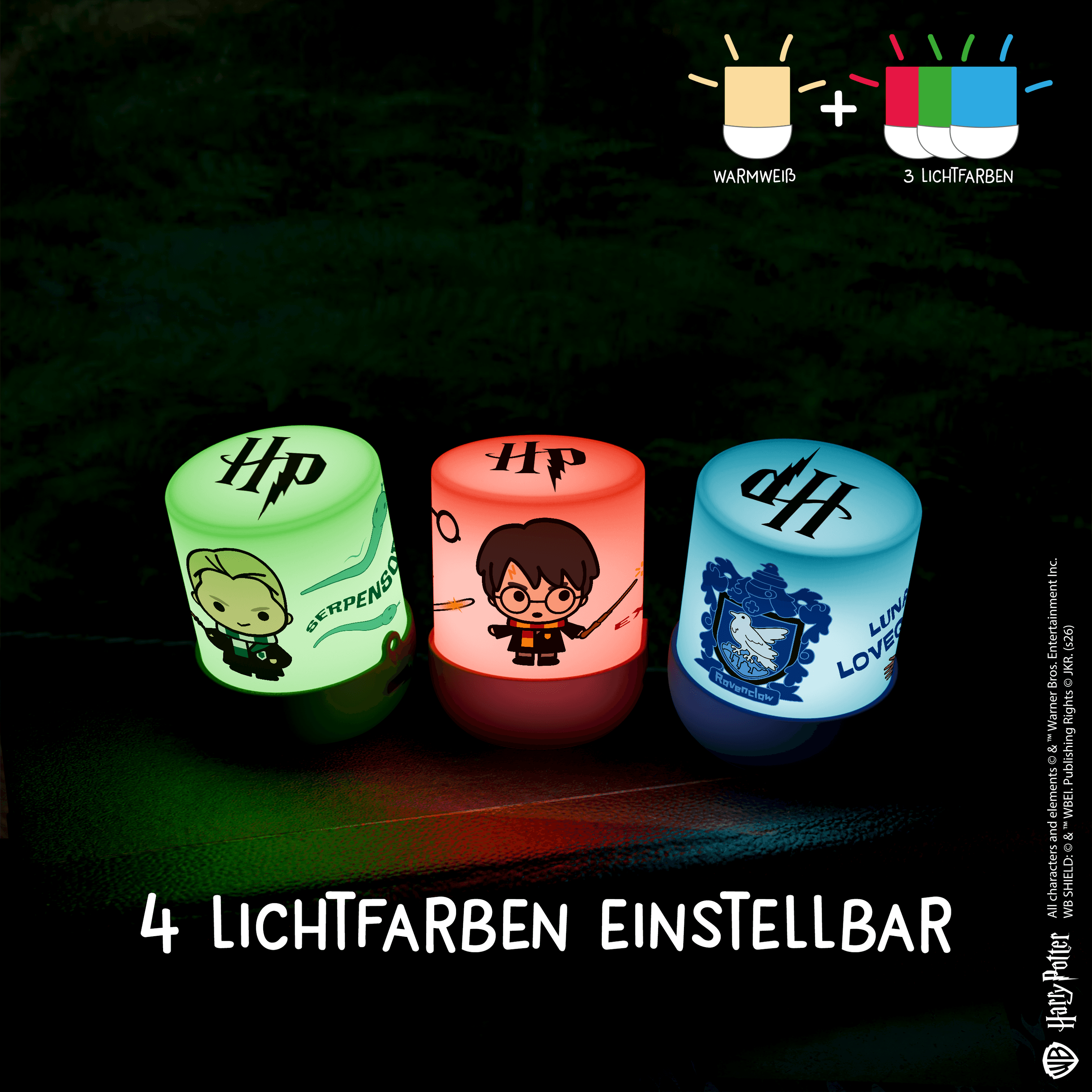 EGGY´S MYSTERY LIGHTS – Harry Potter Edition: Sammeln, Leuchten, Staunen! - Keine Auswahl möglich