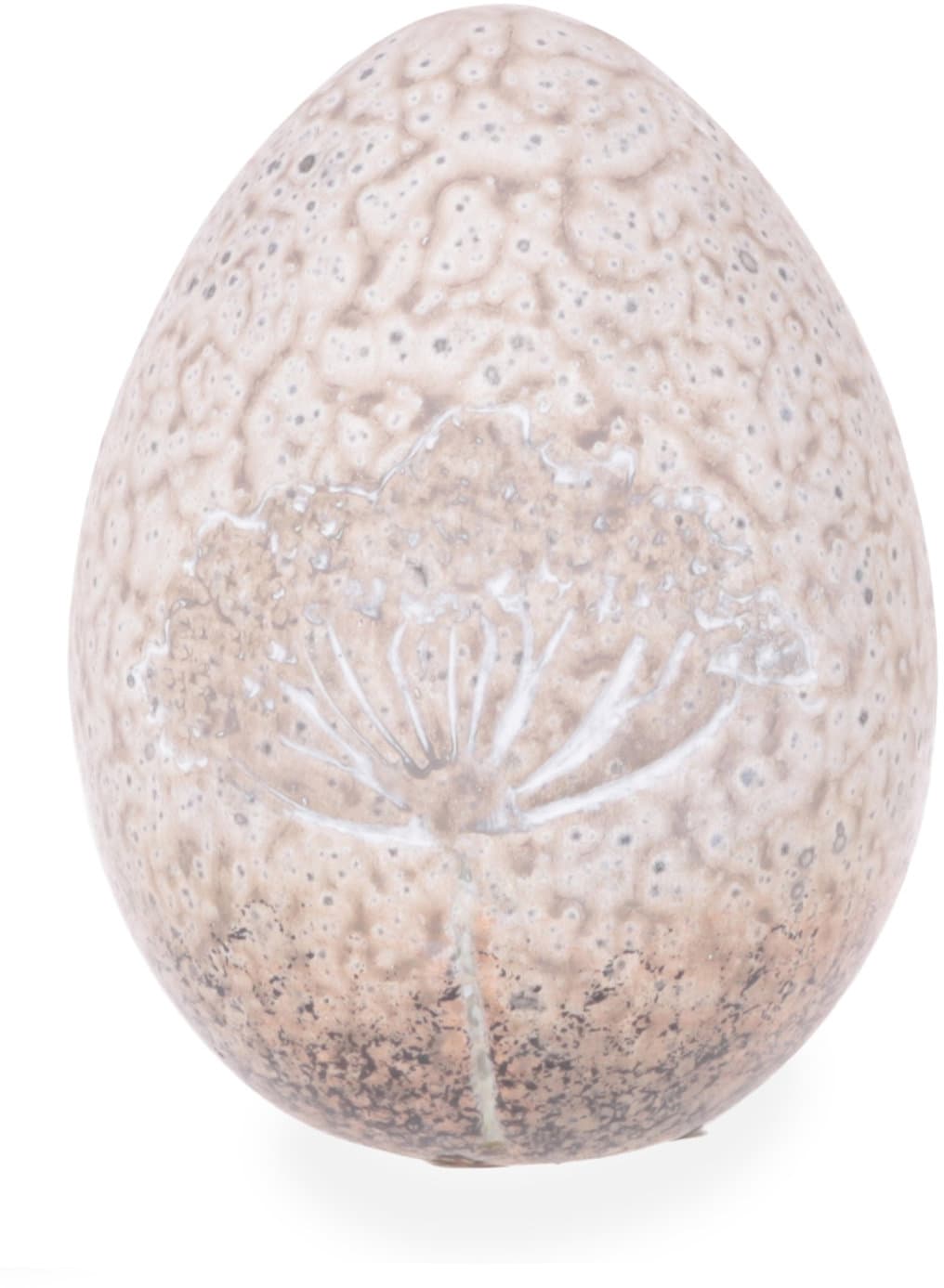 Deko-Ei geprägt H=8,4cm