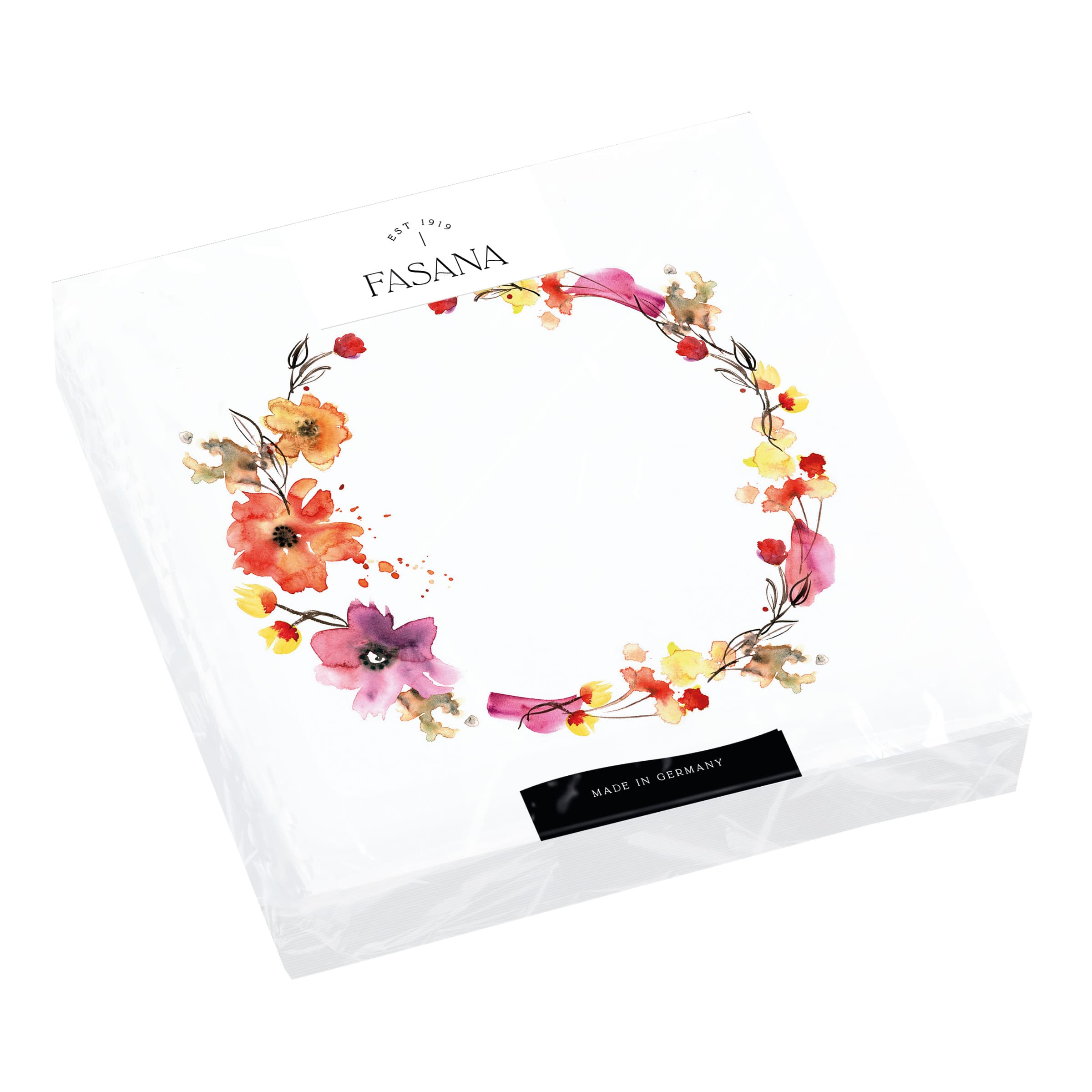 FASANA Servietten Summer Wreath 33x33cm