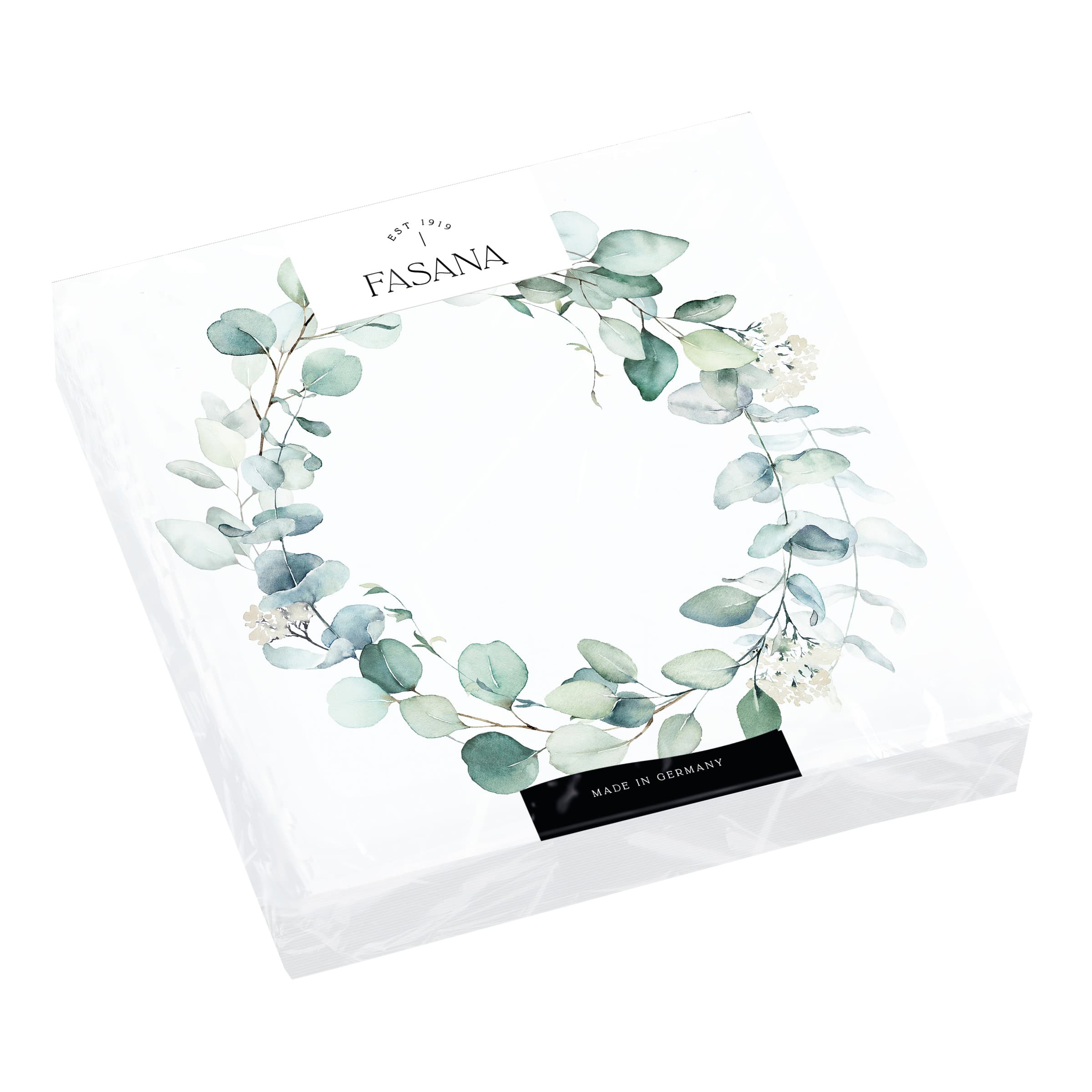 FASANA Servietten Kranz 33x33cm