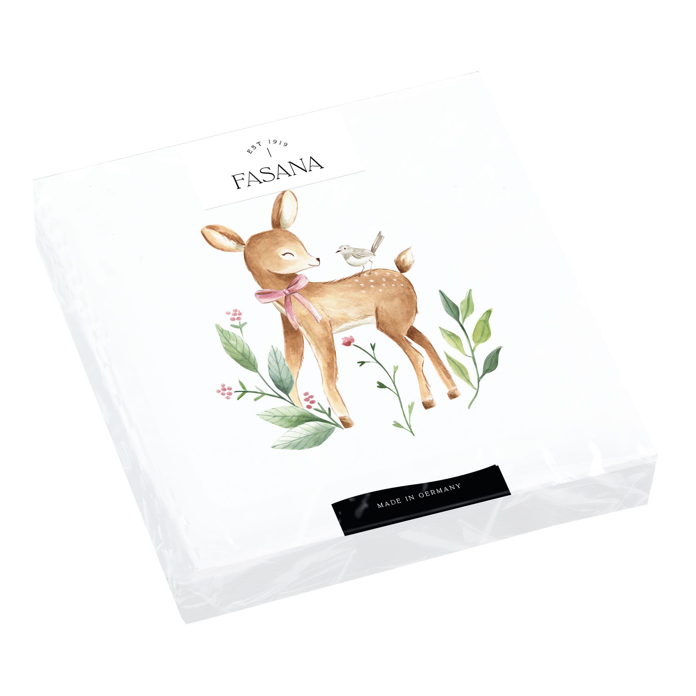 FASANA Servietten Bambi 24x24cm
