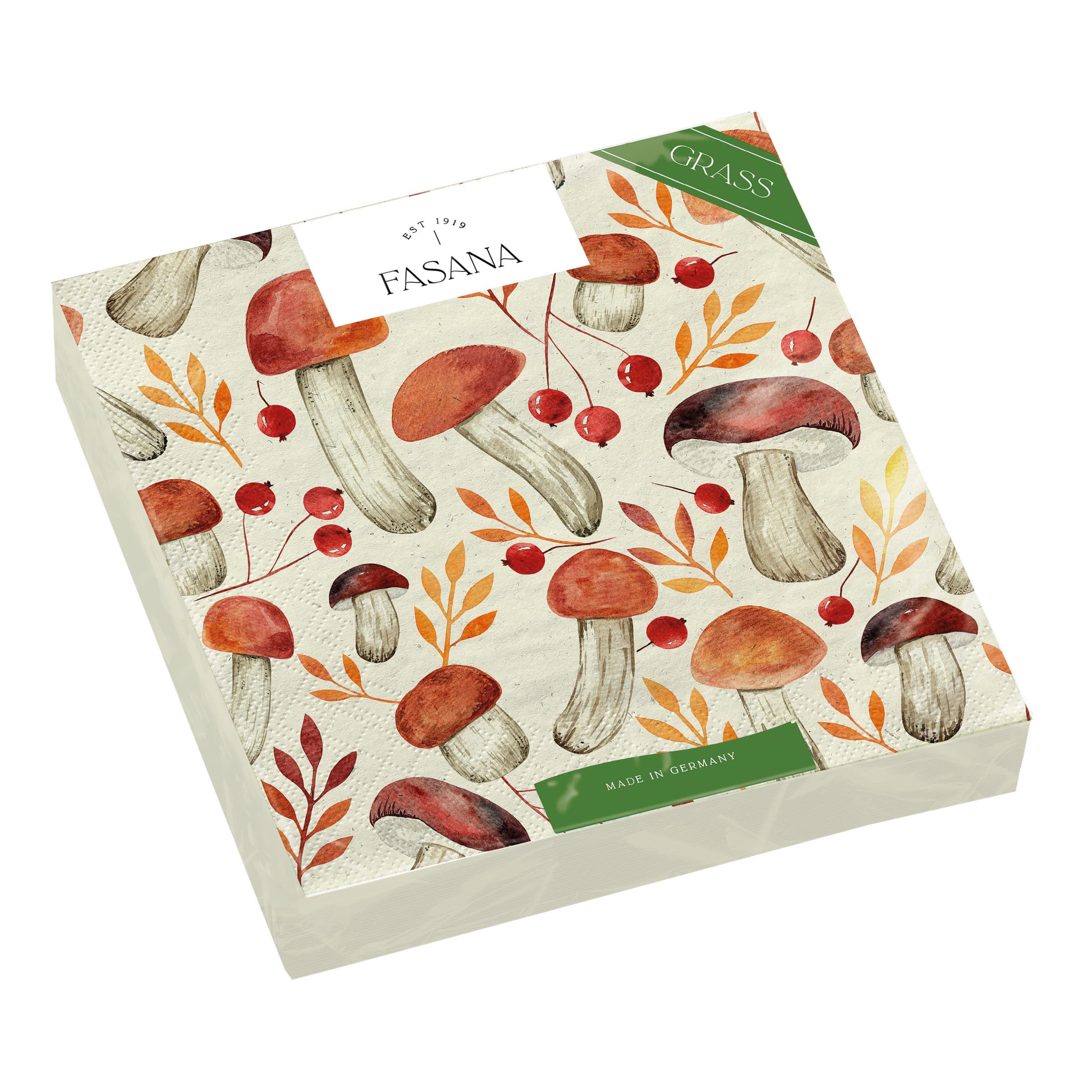 FASANA Servietten Herbst 33x33cm