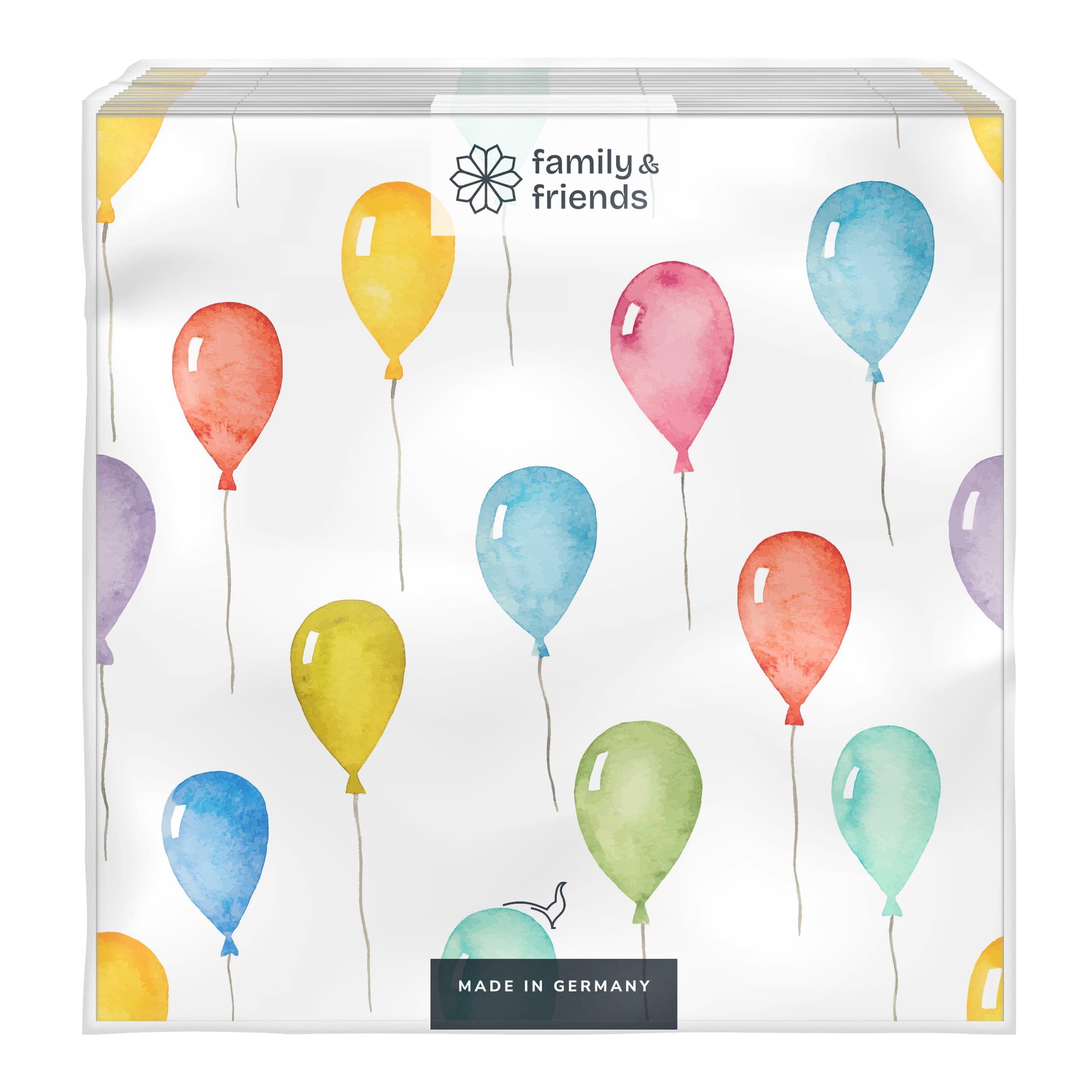 FASANA Servietten Beautiful Balloons 33x33cm