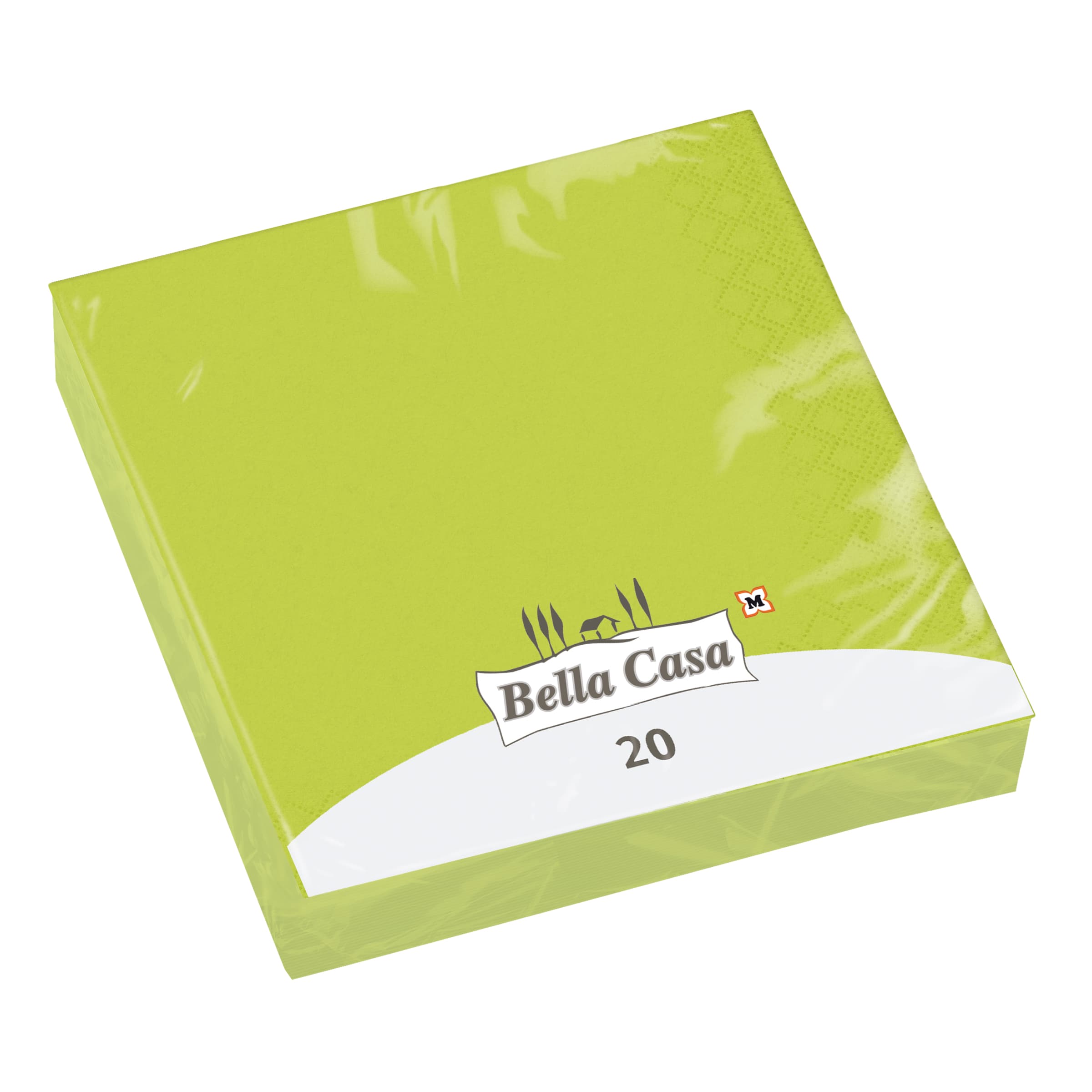 Bella Casa Servietten Lime 33x33cm