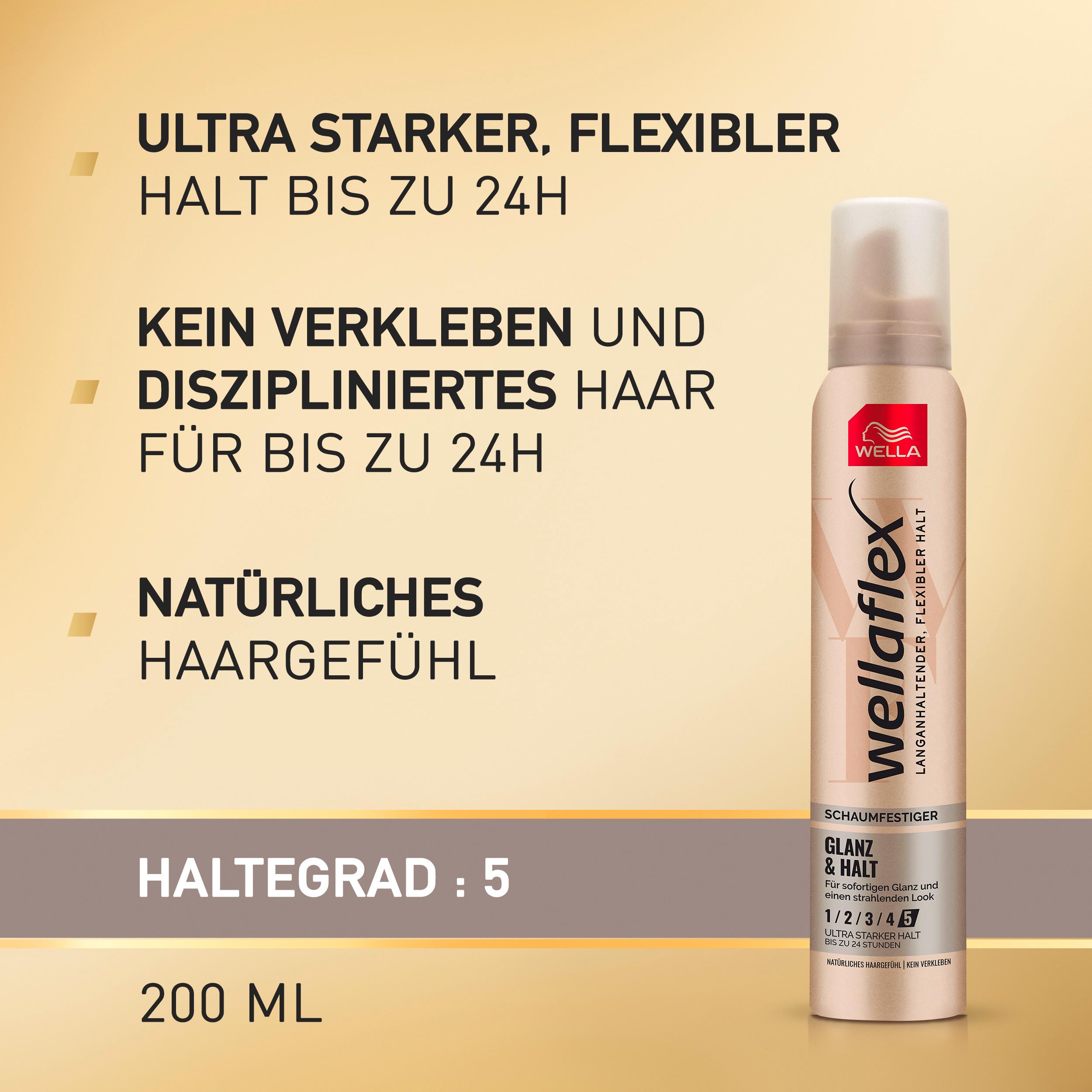 Produktbild Wellaflex Shine&Hold Schaumfestiger 6 von 16