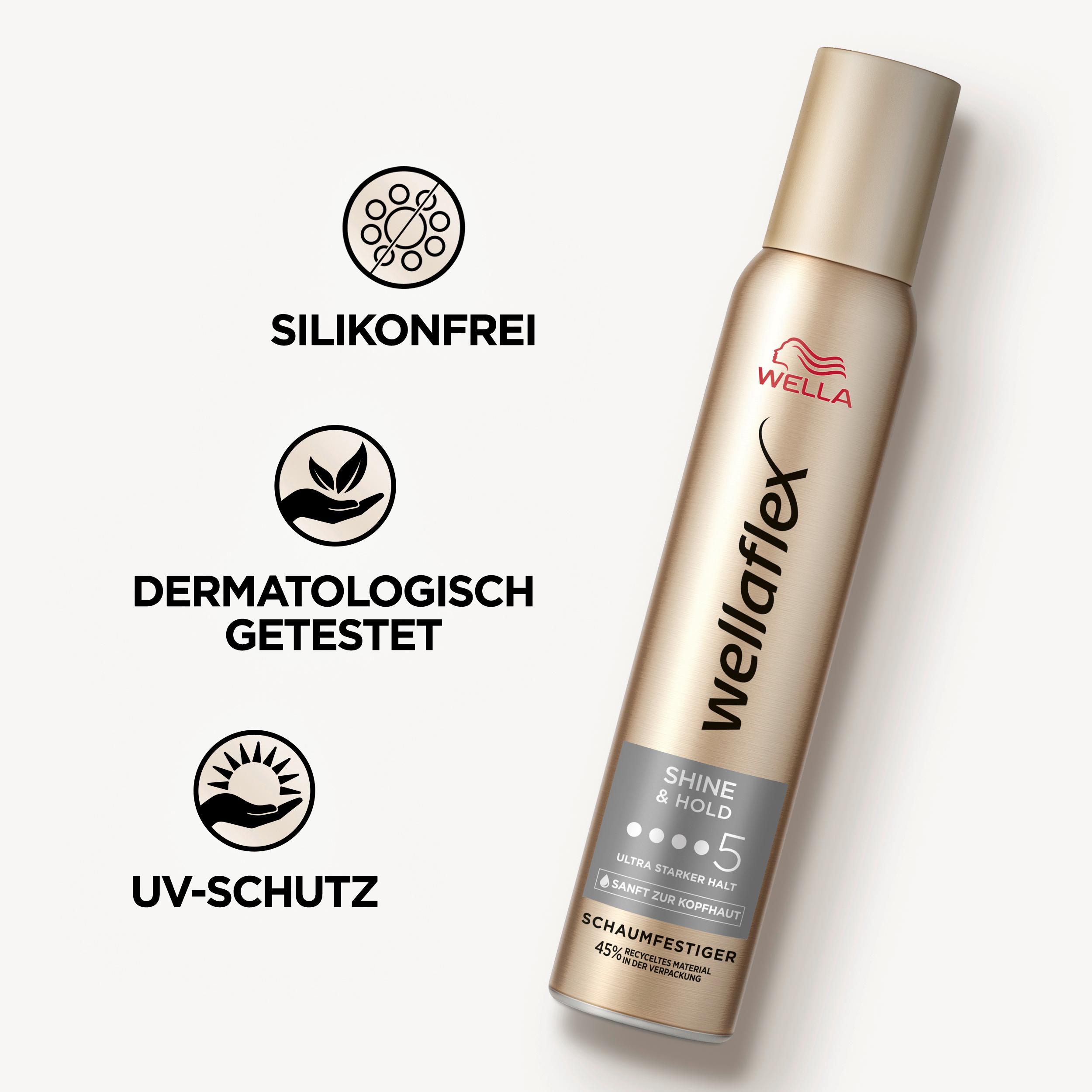 Produktbild Wellaflex Shine&Hold Schaumfestiger 10 von 16