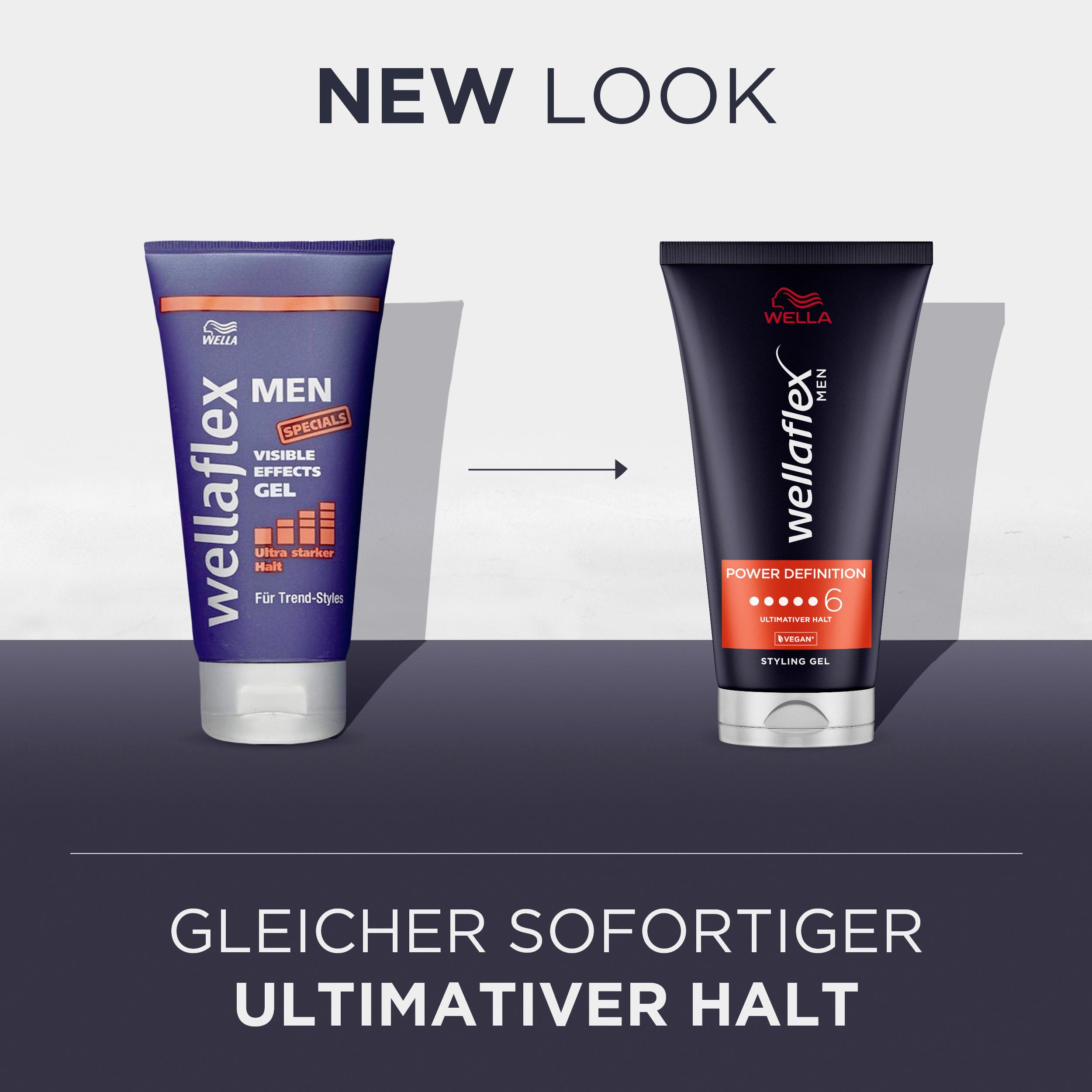 Produktbild WELLAFLEX Men Styling Gel Power Definition 9 von 13