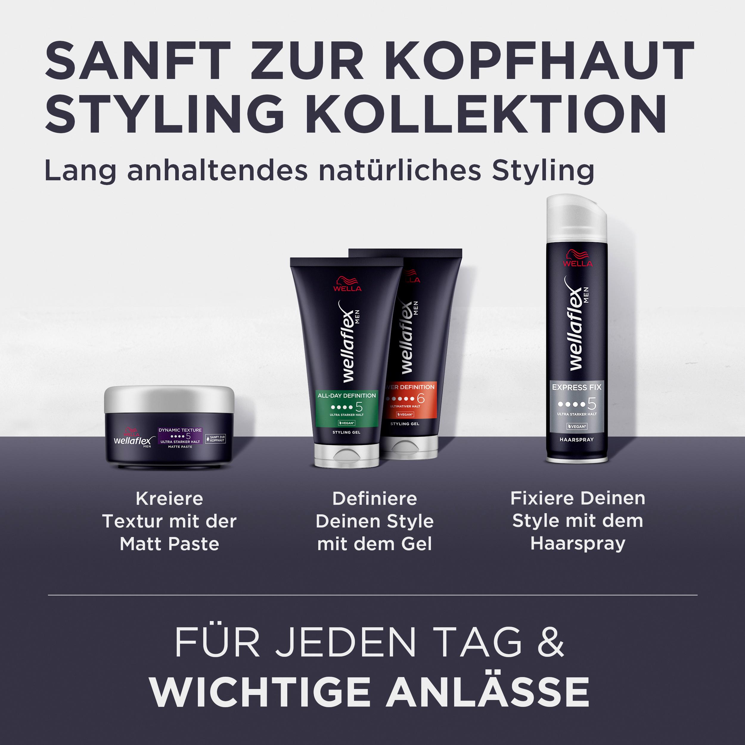 Produktbild WELLAFLEX Men Styling Gel Power Definition 13 von 13