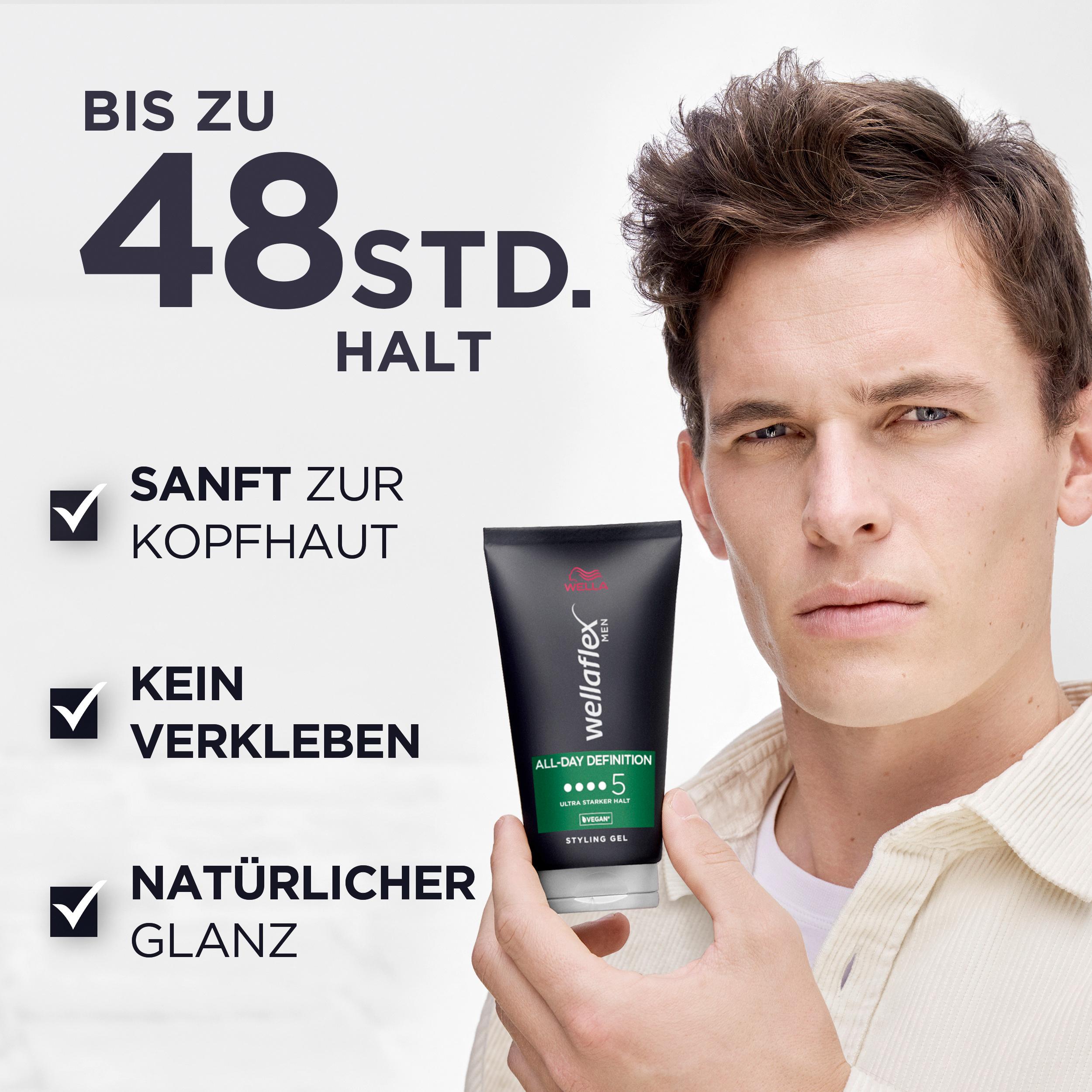 Produktbild WELLAFLEX Men Styling Gel Ultra Stark 9 von 10