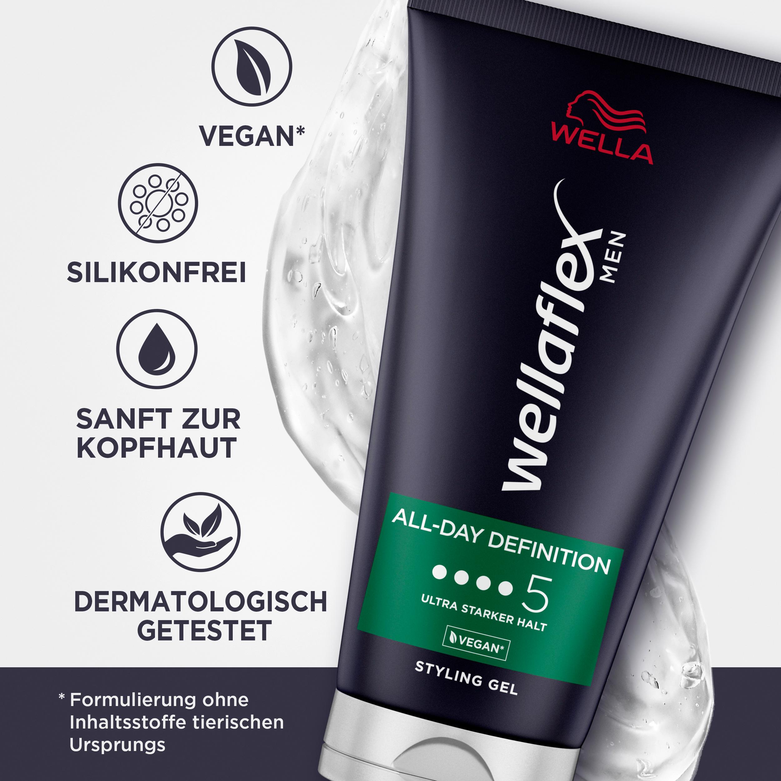 Produktbild WELLAFLEX Men Styling Gel Ultra Stark 8 von 10