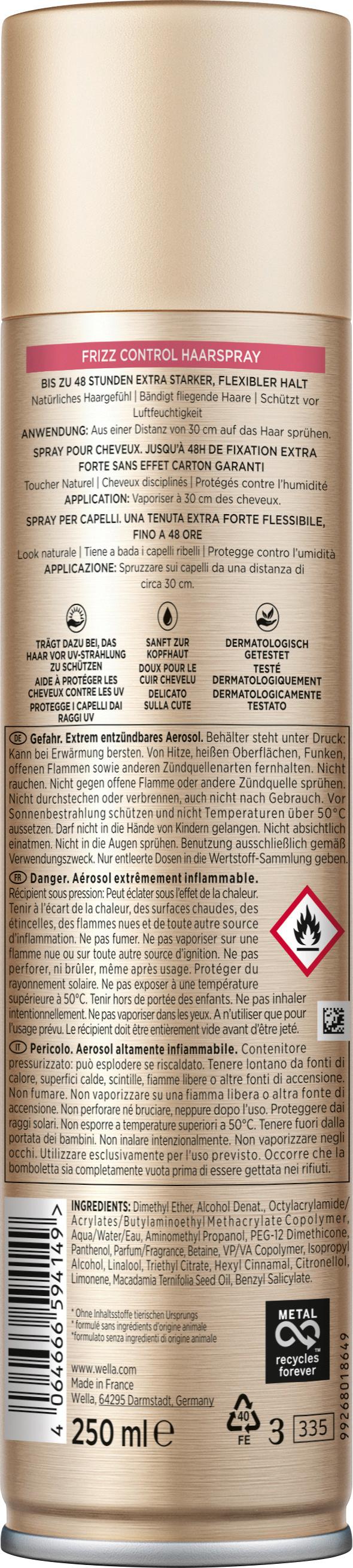 Produktbild Wellaflex Haarspray Frizz Control 2 von 6