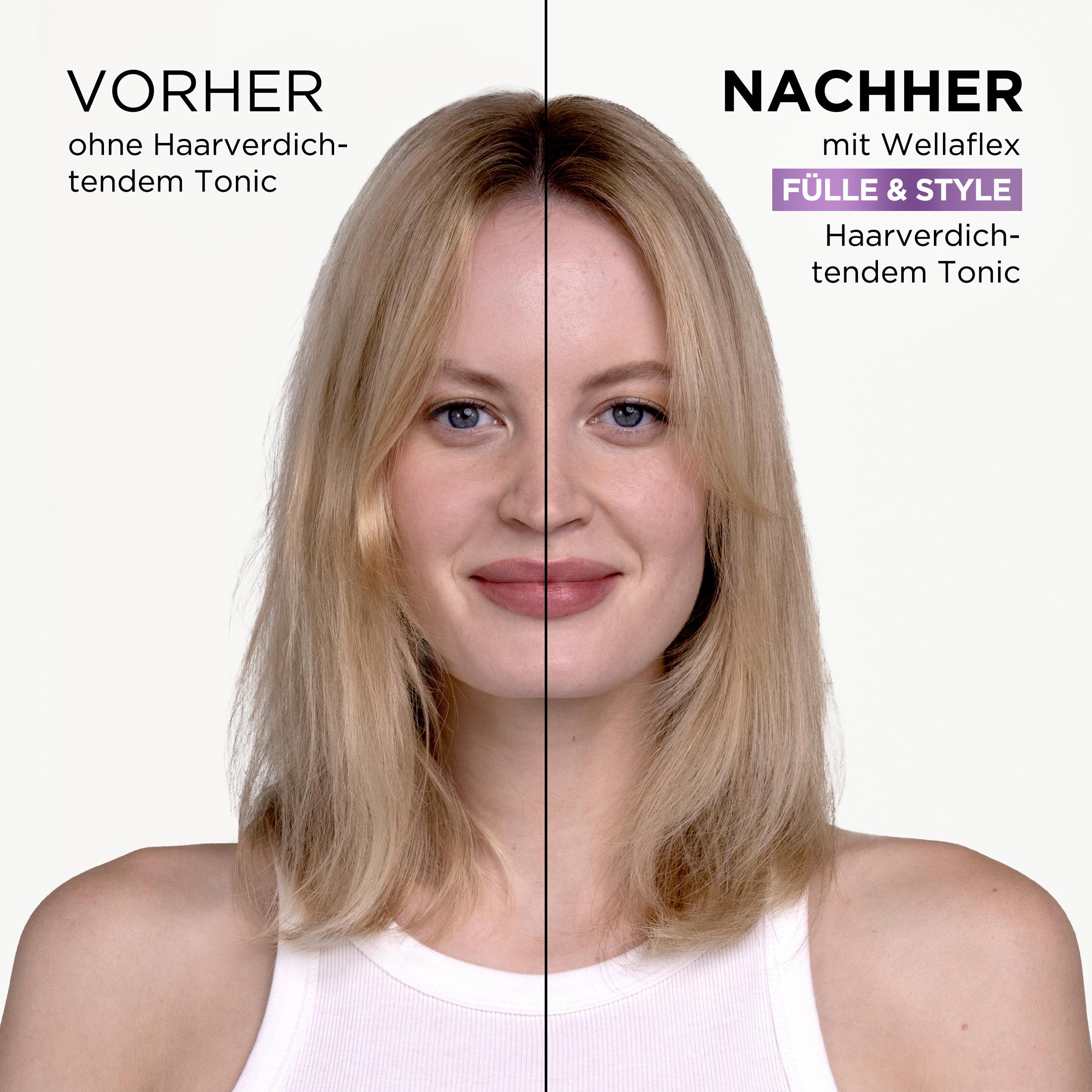 Produktbild Wellaflex Fülle&Style Haarverdichtendes Tonic Leichter Halt 5 von 8