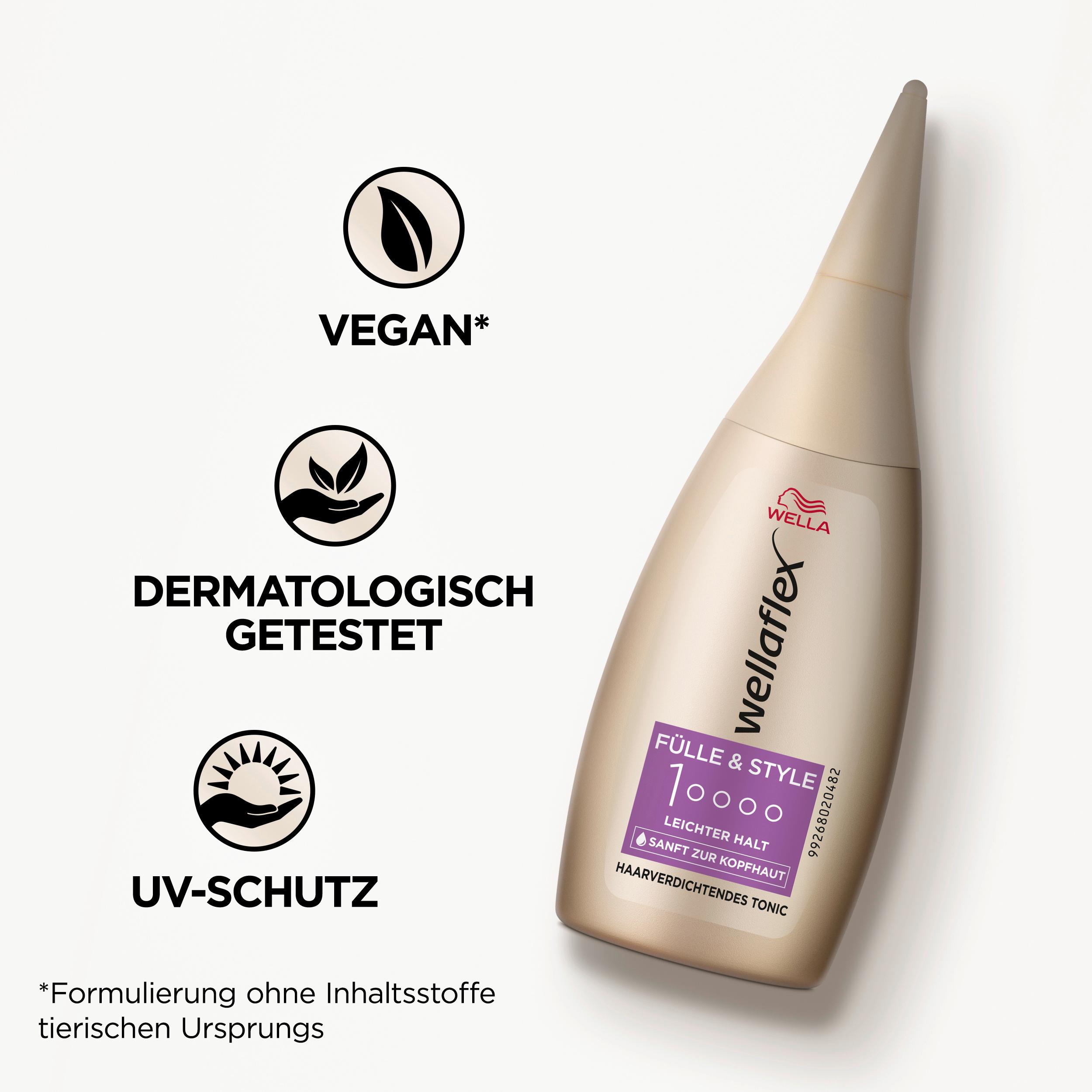 Produktbild Wellaflex Fülle&Style Haarverdichtendes Tonic Leichter Halt 7 von 8
