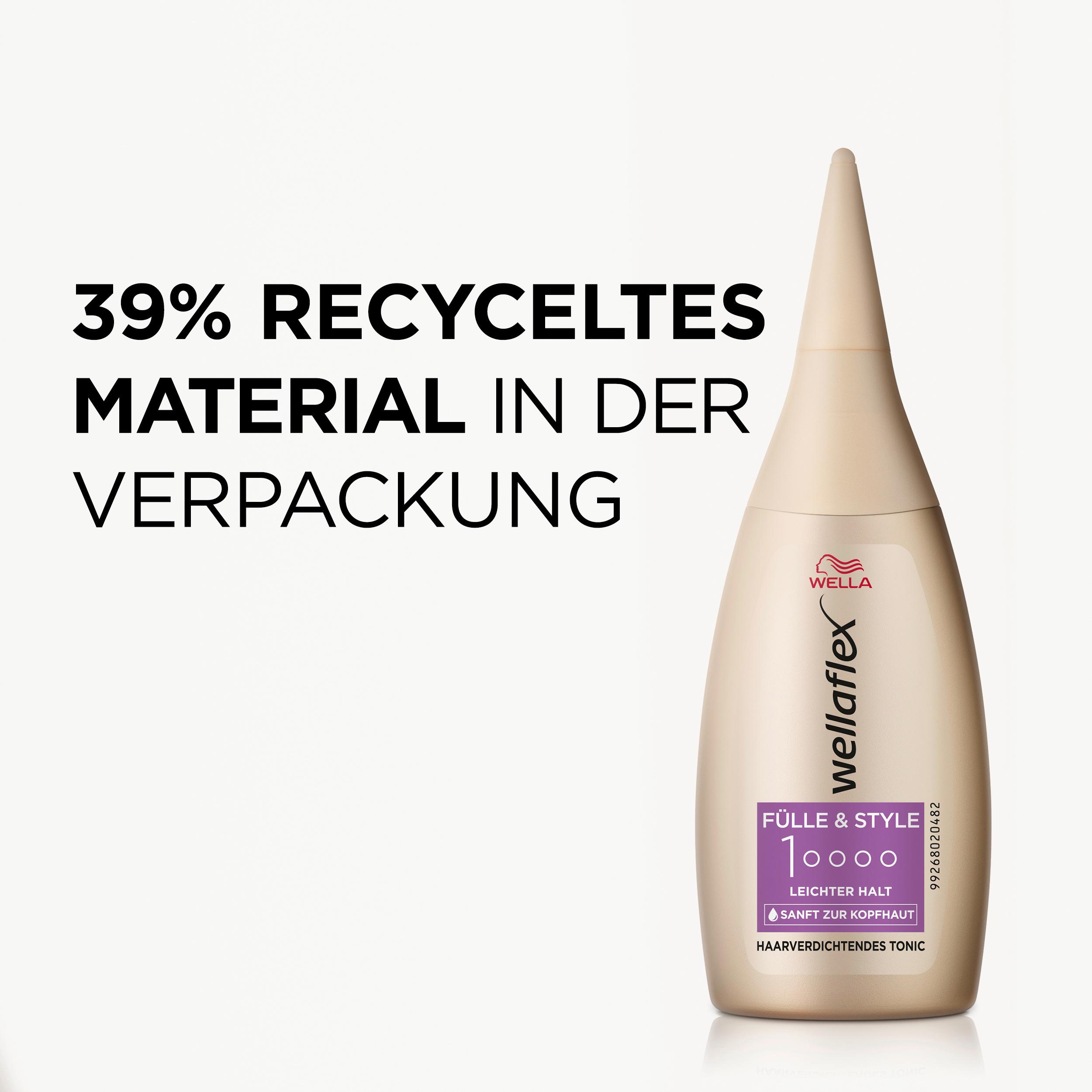 Produktbild Wellaflex Fülle&Style Haarverdichtendes Tonic Leichter Halt 6 von 8
