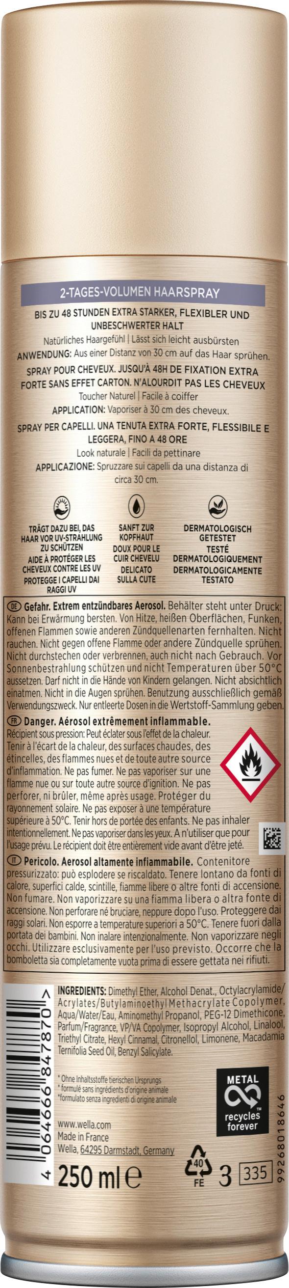 Produktbild Wellaflex 2-Tages-Volumen Haarspray Extra Stark 2 von 7