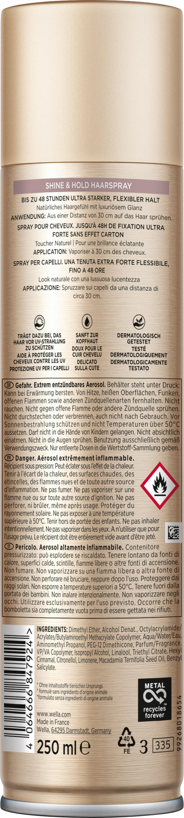 Produktbild Wellaflex Shine&Hold Haarspray 2 von 7
