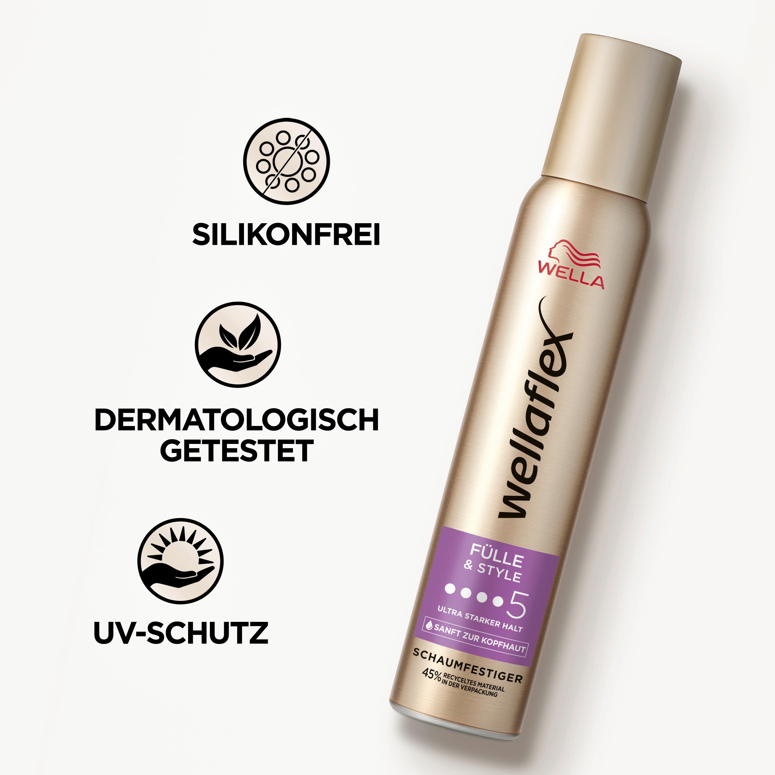 Produktbild Wellaflex Fülle&Style Schaumfestiger 4 von 8