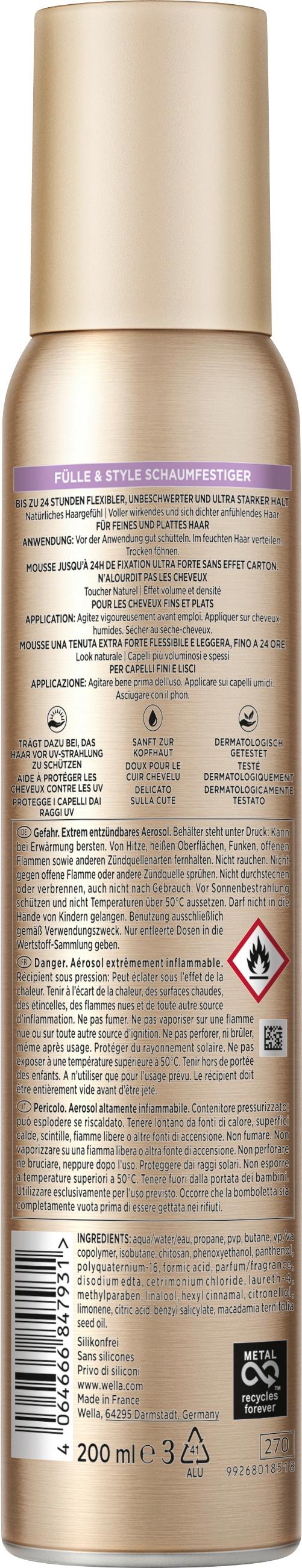 Produktbild Wellaflex Fülle&Style Schaumfestiger 2 von 8