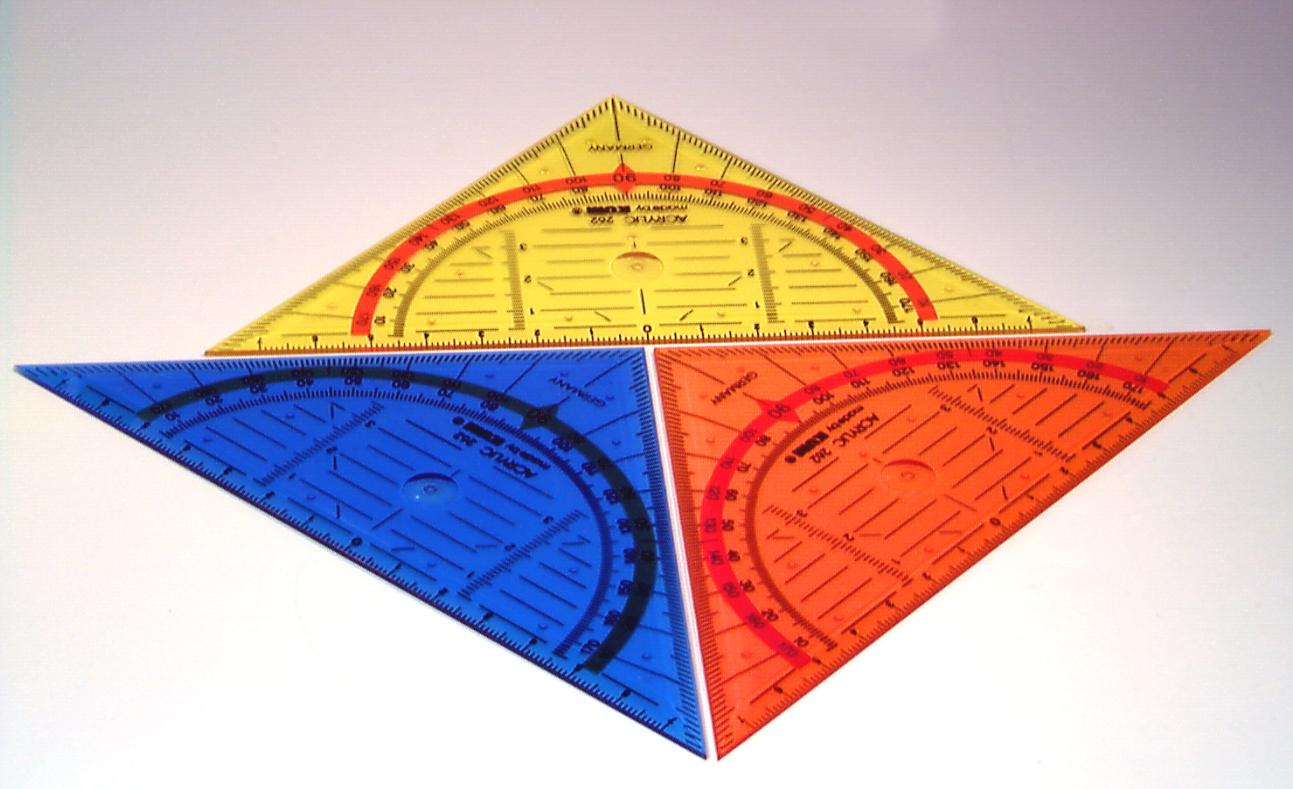 KUM Geometriedreieck 292 Ice   sortiert