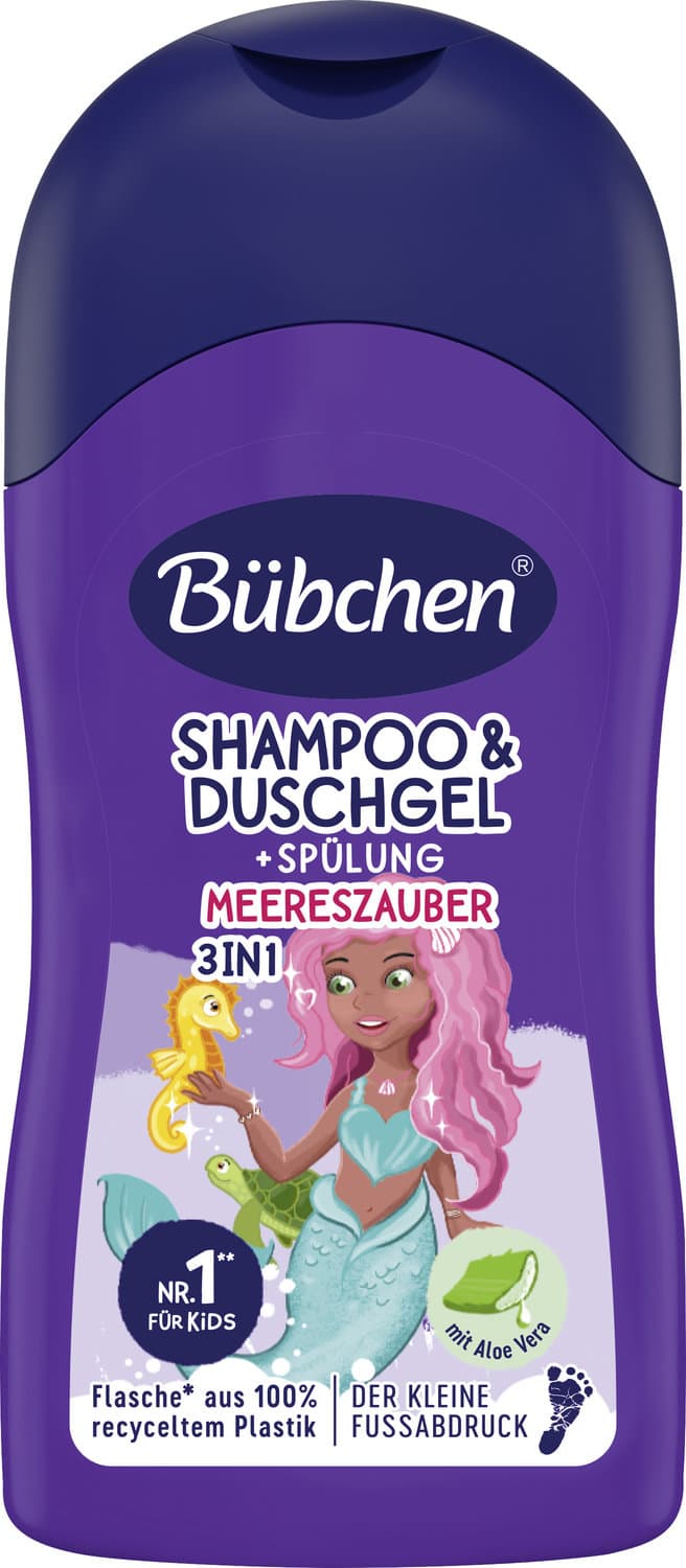 Bübchen Shampoo & Duschgel + Spülung 3in1 Meereszauber