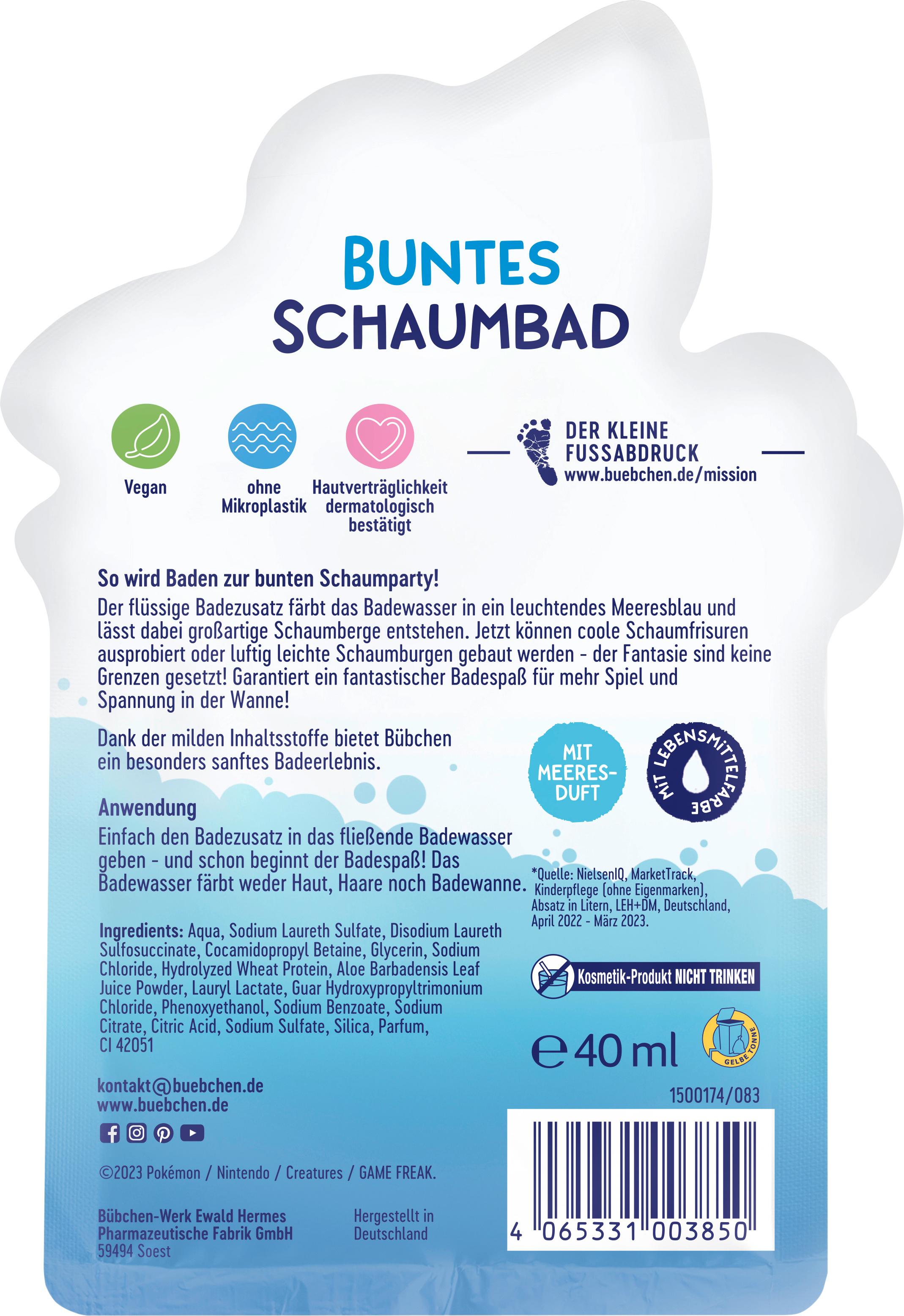 Produktbild Bübchen Schaumbad Lapras Pokemon 2 von 2