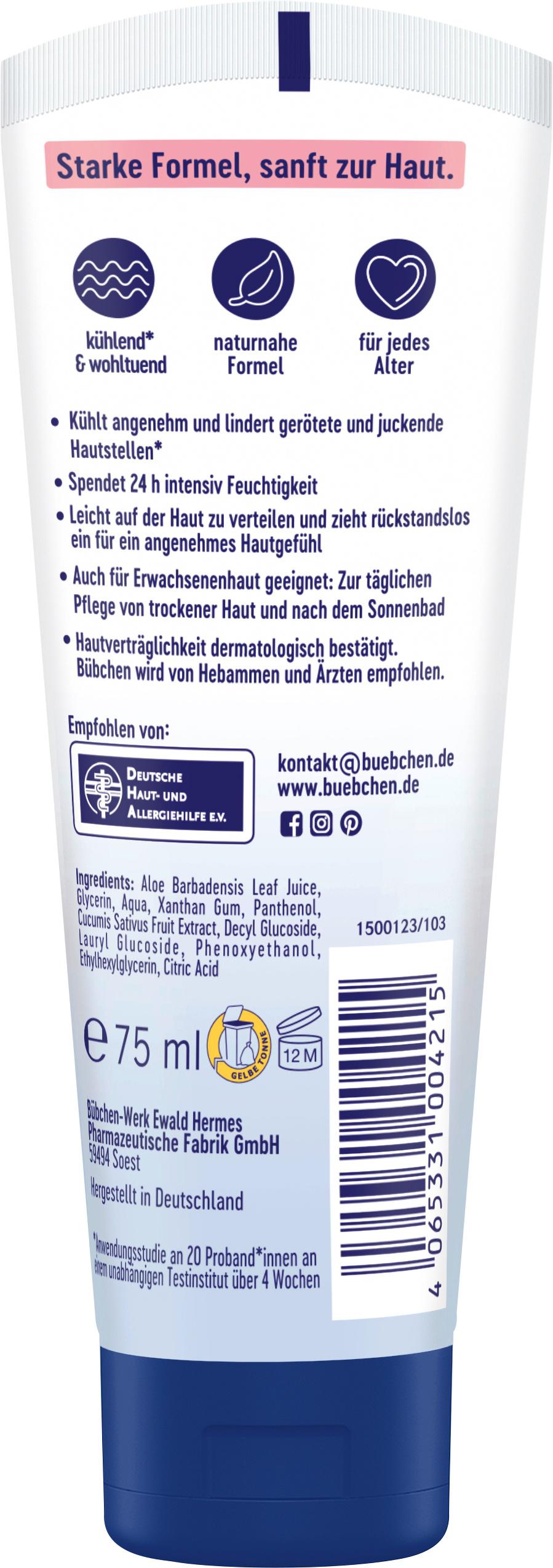 Produktbild Bübchen SOS Aloe Vera Gel 2 von 2