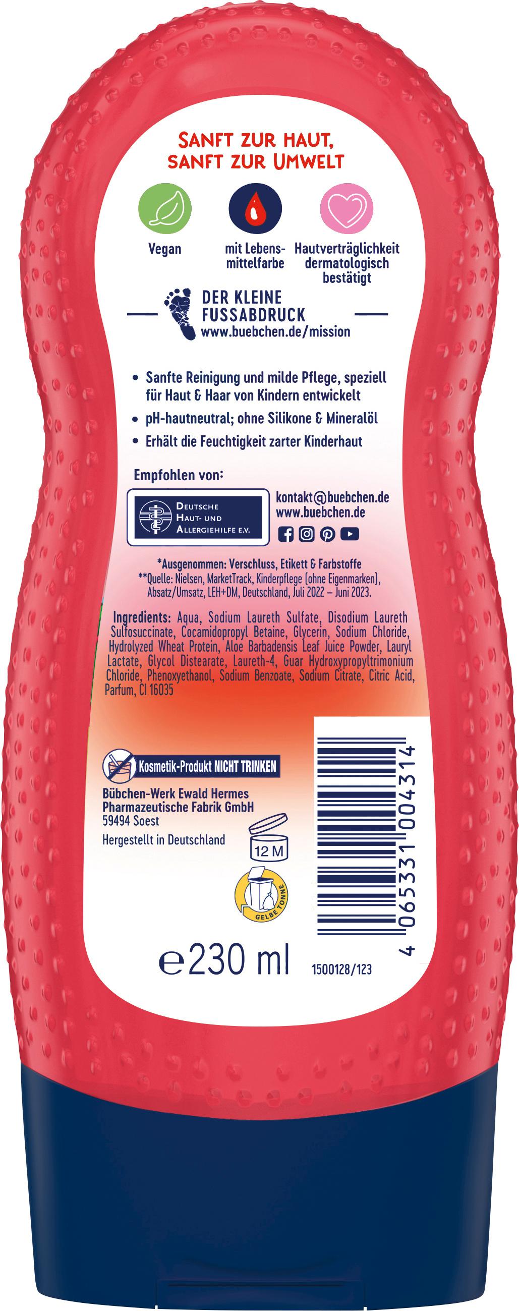 Produktbild Bübchen Shampoo&Duschgel Spaghetti-Eis Monster 2 von 2