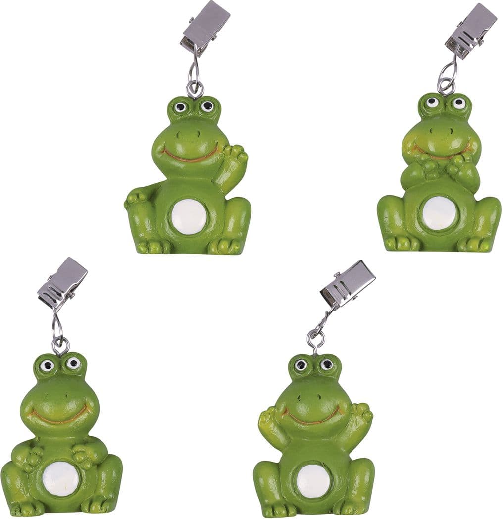 PeyerSyntex Tischtuchbeschwerer Frösche 4er Pack