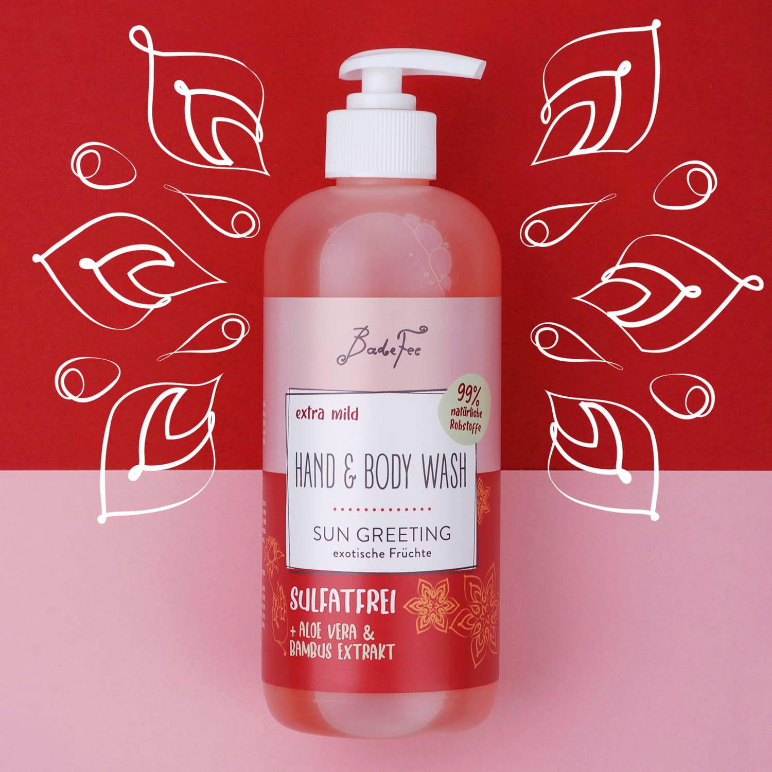 Produktbild BadeFee Hand&Body Wash Sun Greeting 2 von 4