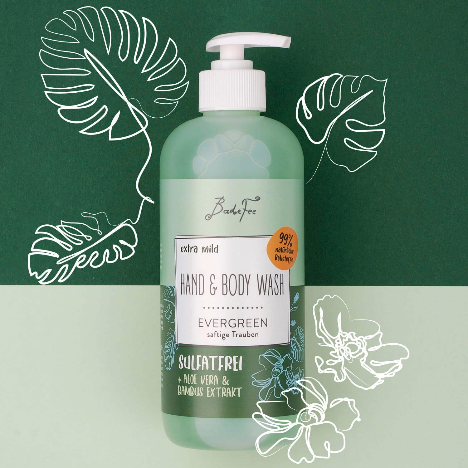 Produktbild BadeFee Hand&Body Wash Evergreen 2 von 4