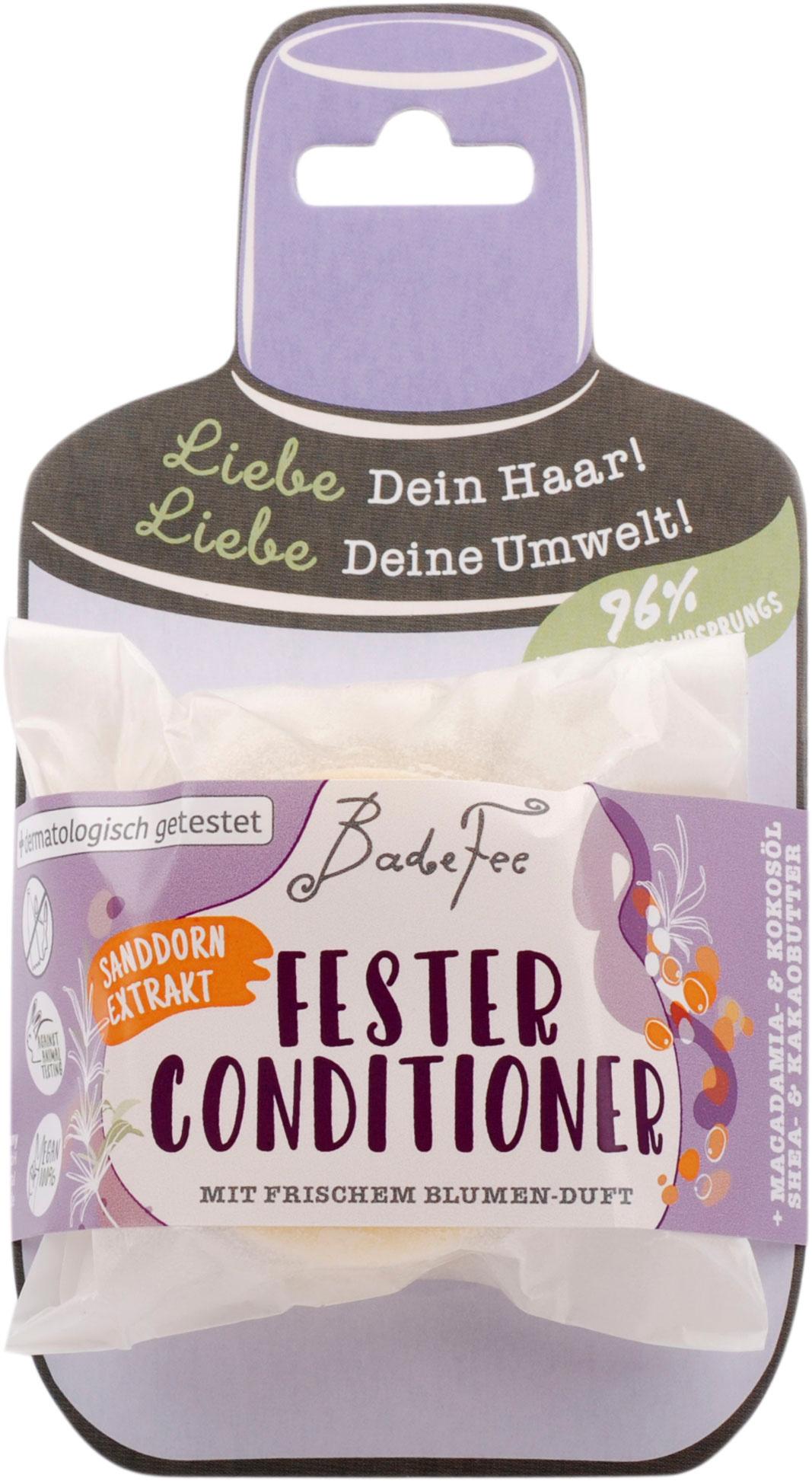 Produktbild Badefee Fester Conditioner Sanddorn Frische Blumen 2 von 3