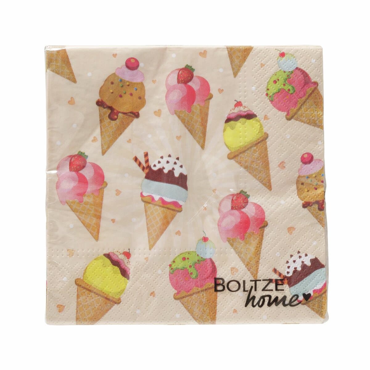 Boltze Servietten Icecream 17x17cm
