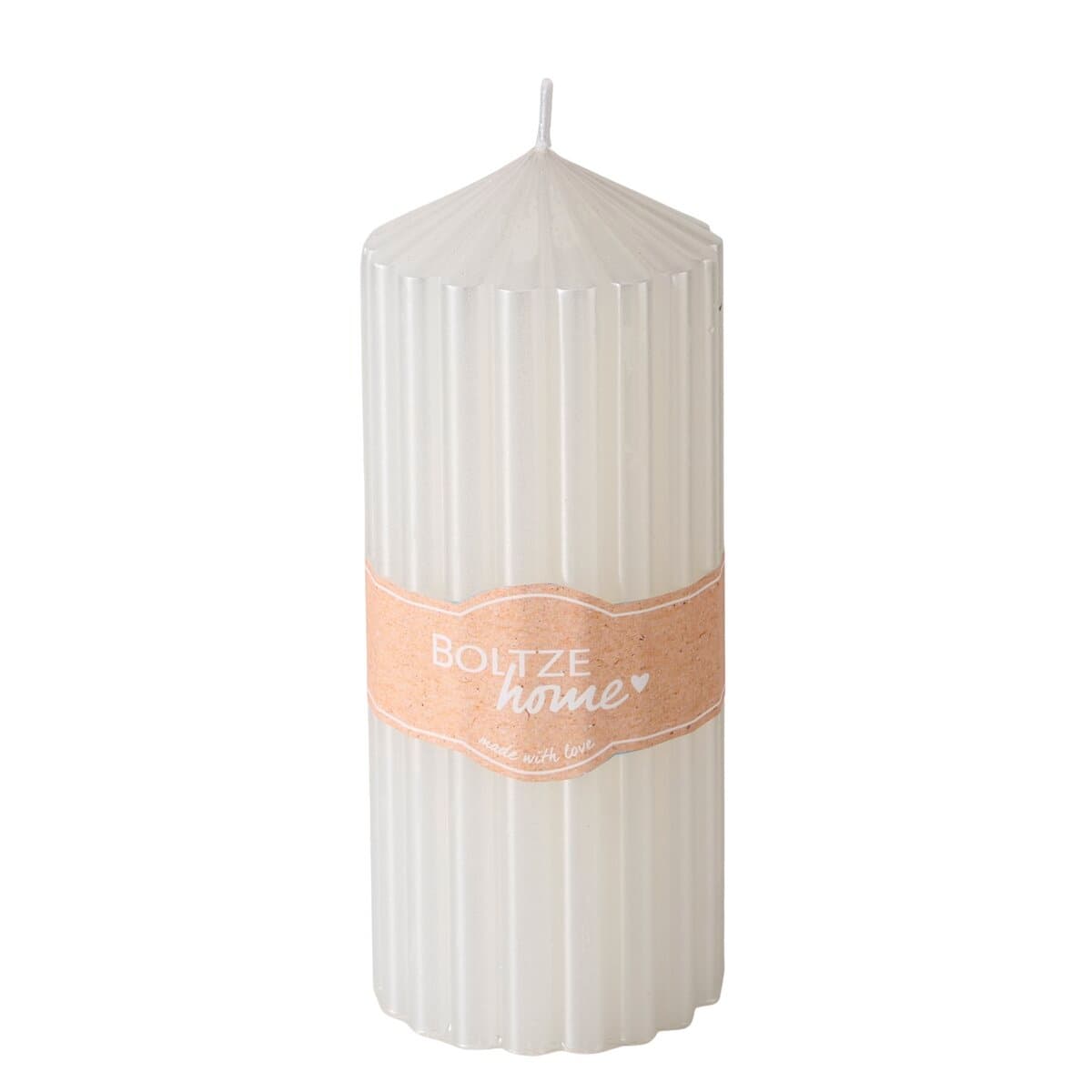 Boltze Stumpenkerze Gleamy 17cm