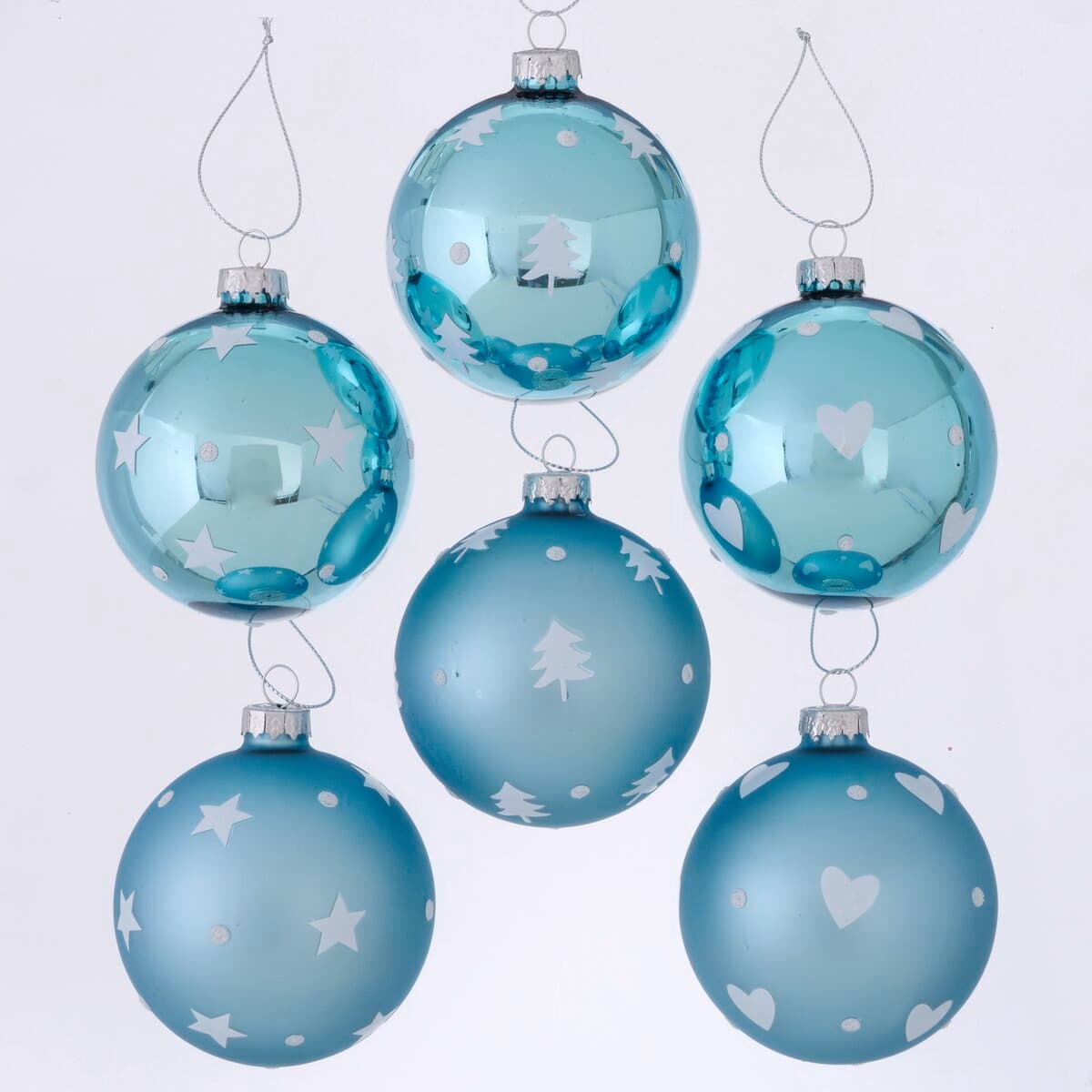 Produktbild Boltze Weihnachtskugel Nollag ø8cm 6-tlg. 2 von 2