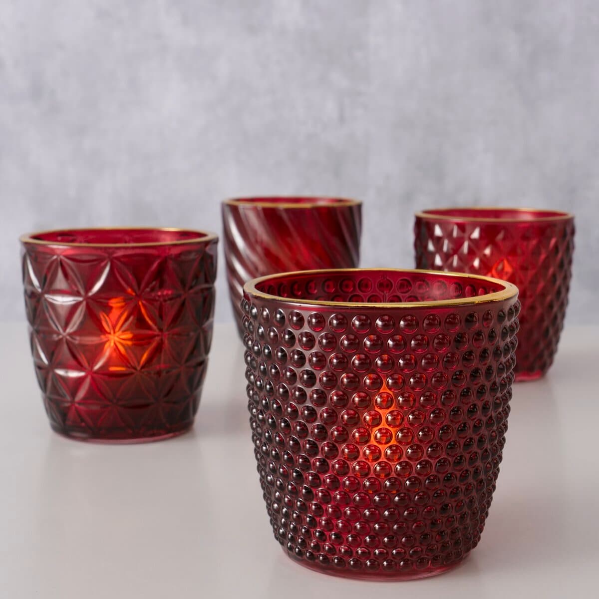 Produktbild Boltze Windlicht Marilu ø7,3cm 4-tlg. 2 von 3