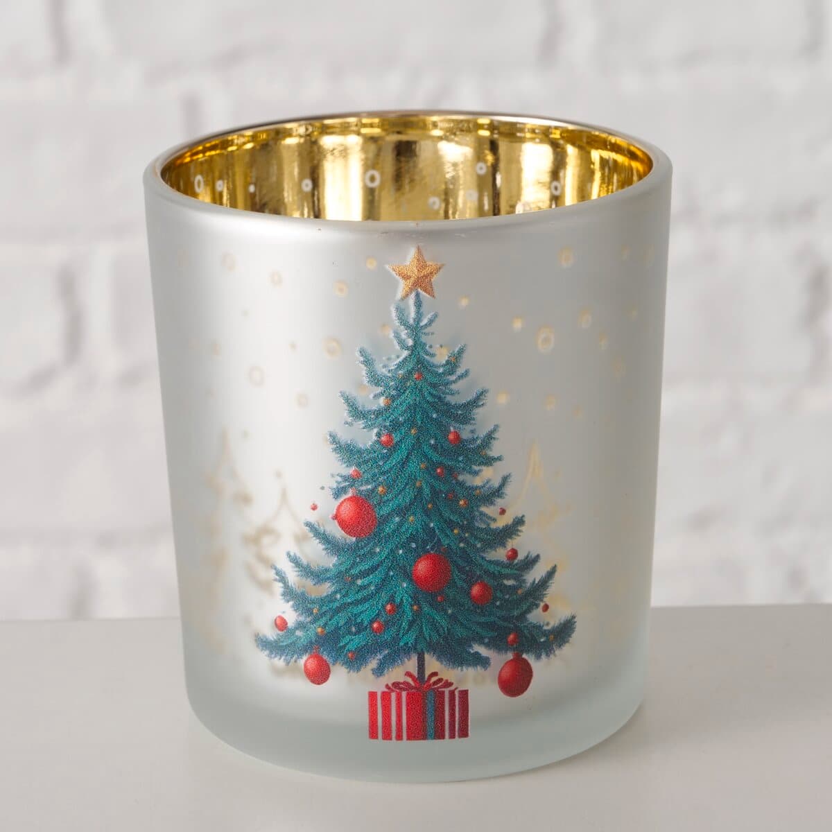 Produktbild Boltze Windlicht Christmas Tree ø7,3cm 3 von 3