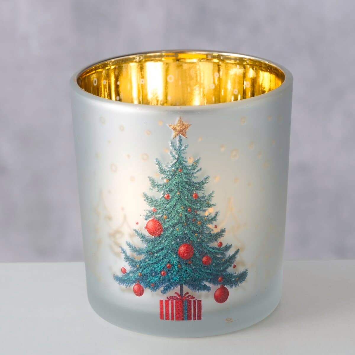Produktbild Boltze Windlicht Christmas Tree ø7,3cm 2 von 3