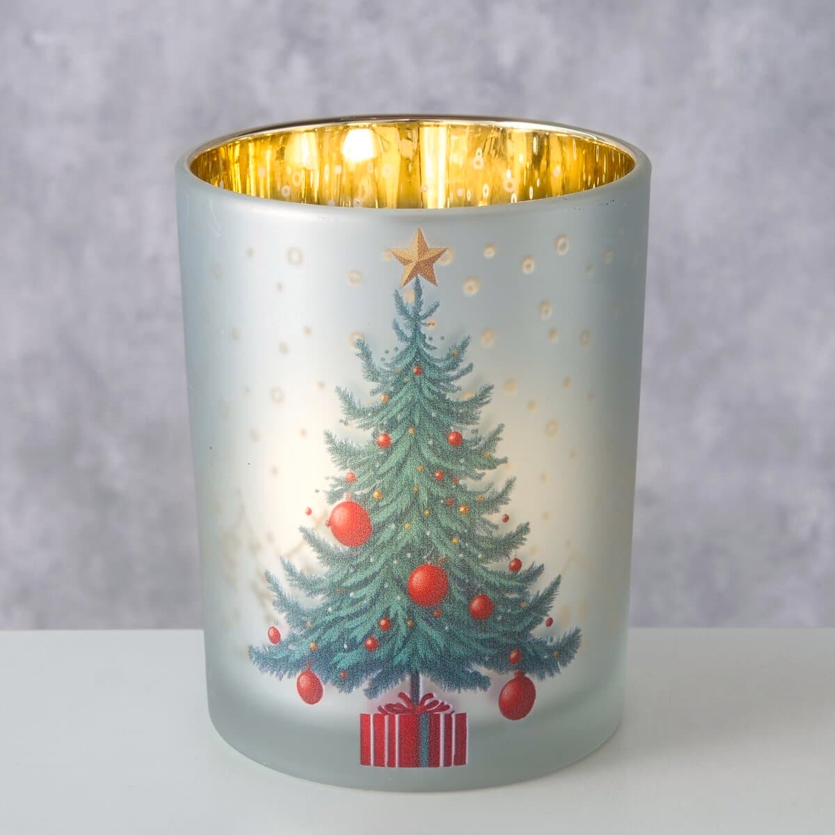 Produktbild Boltze Windlicht Christmas Tree ø10cm 2 von 3
