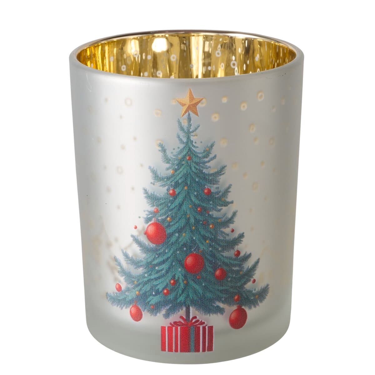 Boltze Windlicht Christmas Tree ø10cm