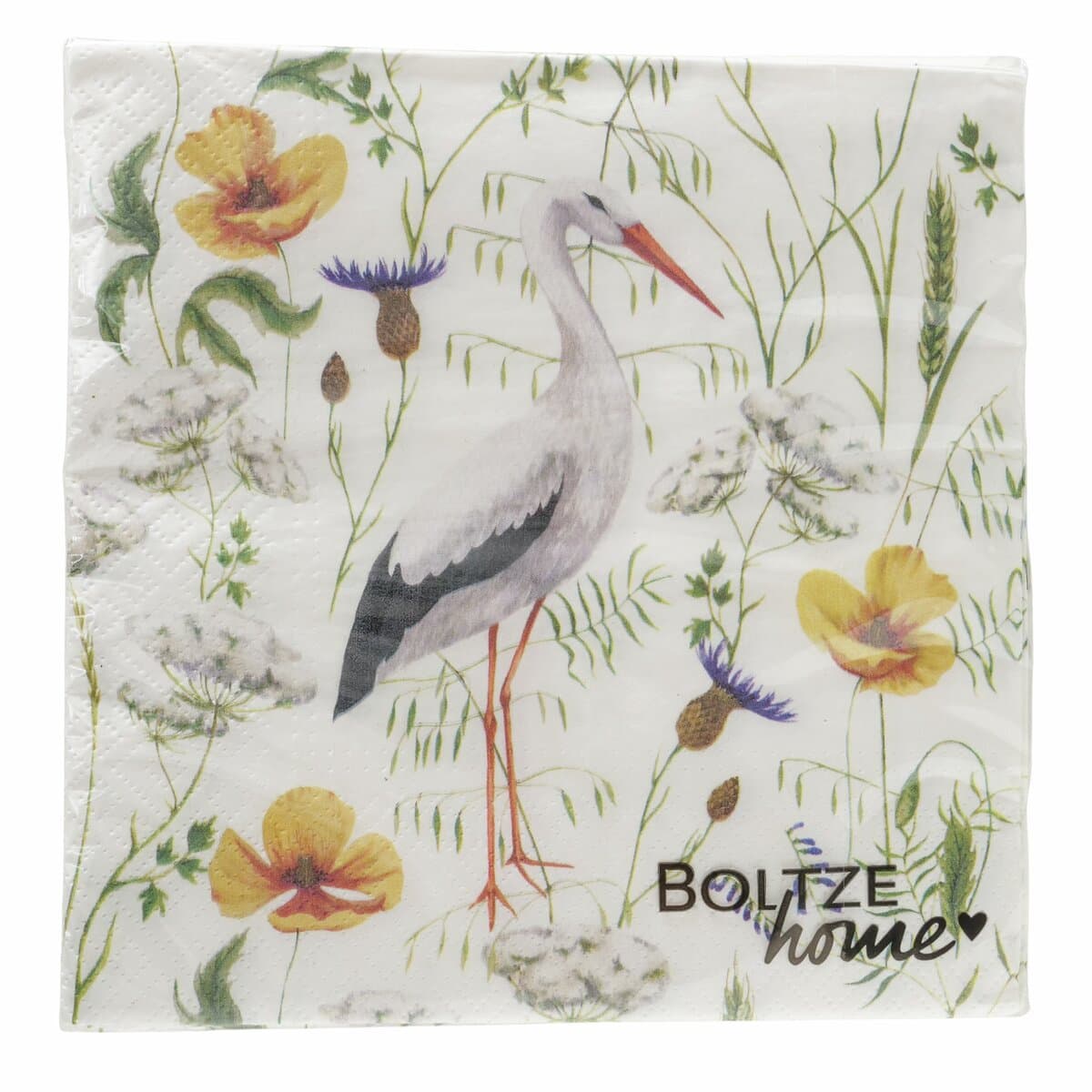 Boltze Servietten Stork 17x17cm