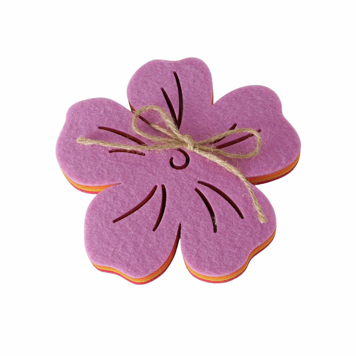 Boltze Untersetzer Hibiscus 4-tlg.