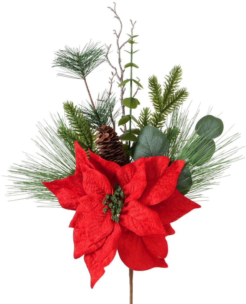 Boltze Dekozweig Weihnachtsstern Classio