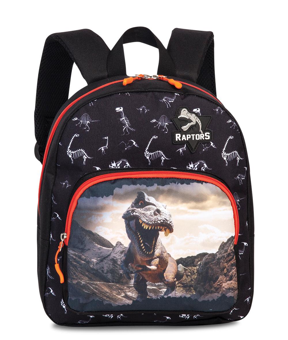 fabrizio Kinderrucksack schwarz/rot