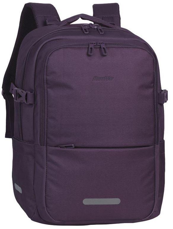 BESTWAY Schul- und Reiserucksack pflaume