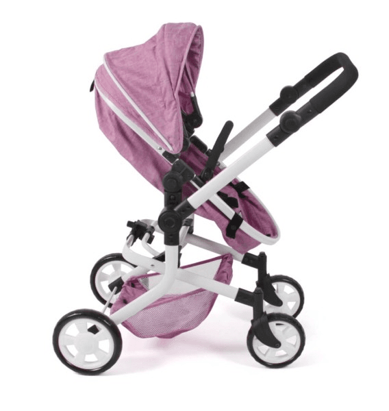 Produktbild Bayer CHIC 2000 - Kombi-Puppenwagen MIKA – Jeans Pink 3 von 3