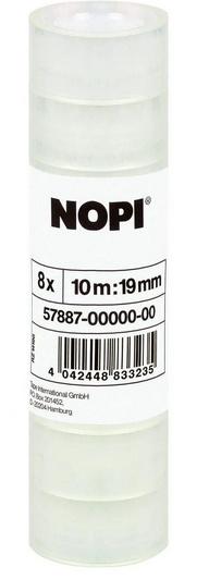 Klebefilm transparent 18mm x 10m 8 Rollen
