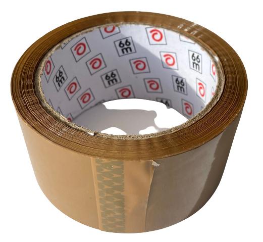 Klebeband braun 66m x 50mm - leise ablaufend