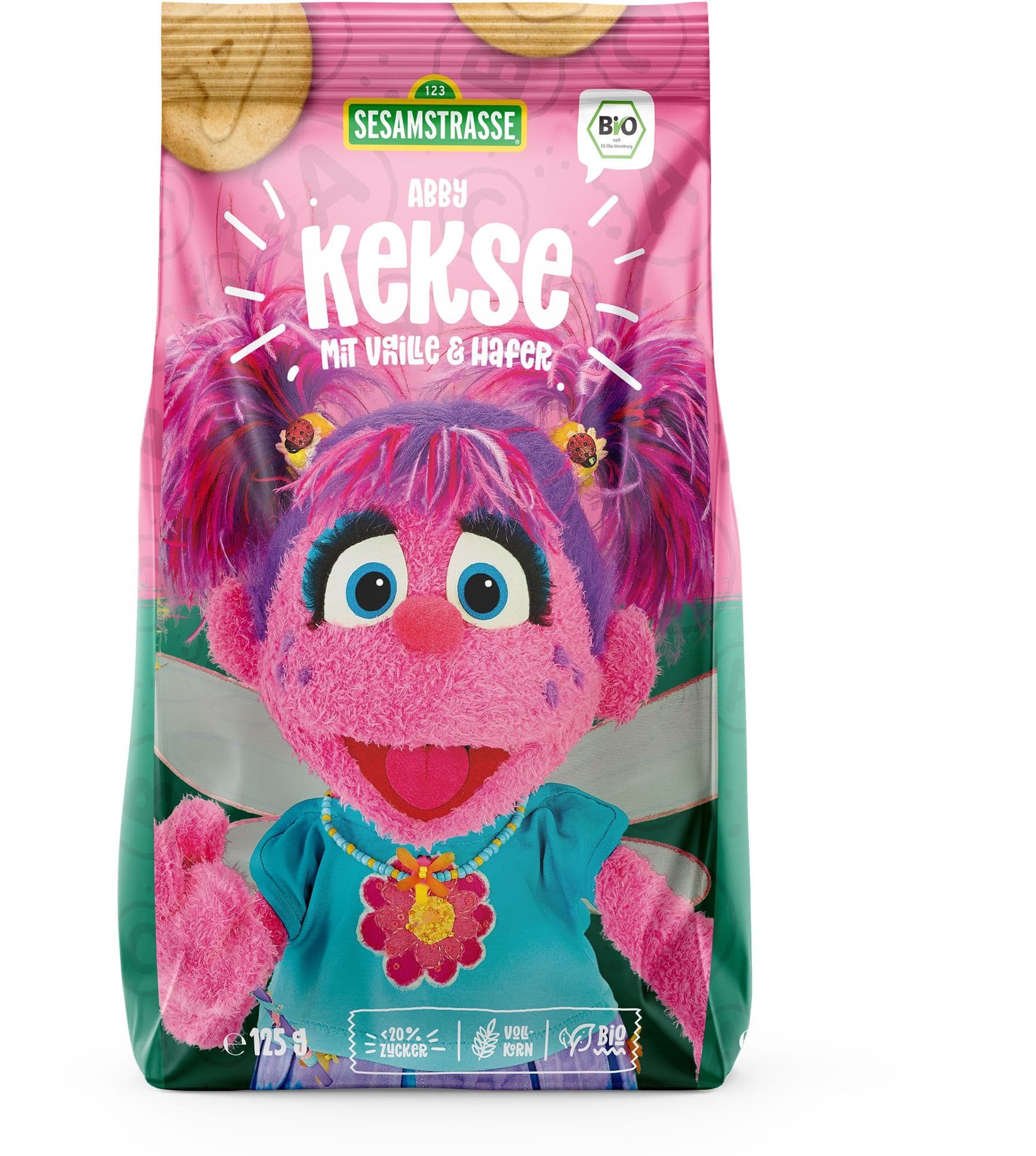 Sesamstrasse Abby Kekse mit Vanille und Hafer